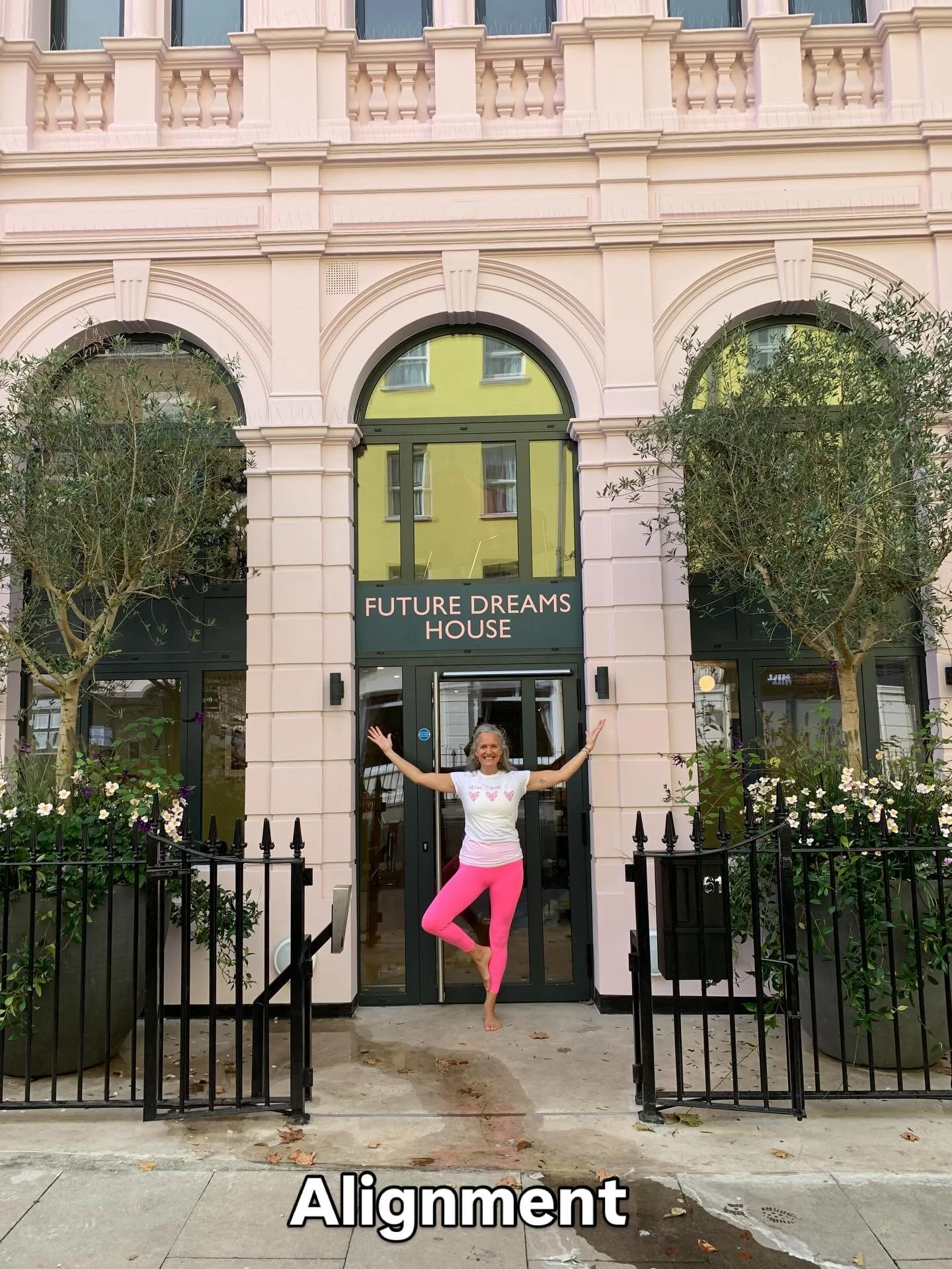 What does Alignment mean? 

Aligning with people and places that raise us up. 

Authentic yoga studios and charities that care about students and support their teachers. 

@futuredreamscharity 
@homewellnessuk 
@thepoweryogaco 
@mission.e1 
@oncioapp