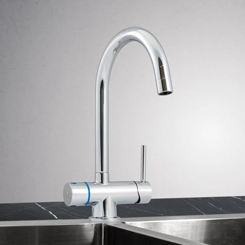 TA245 twin undersink water filtration system installed under a Perth kitchen sink, with dedicated filtered water tap