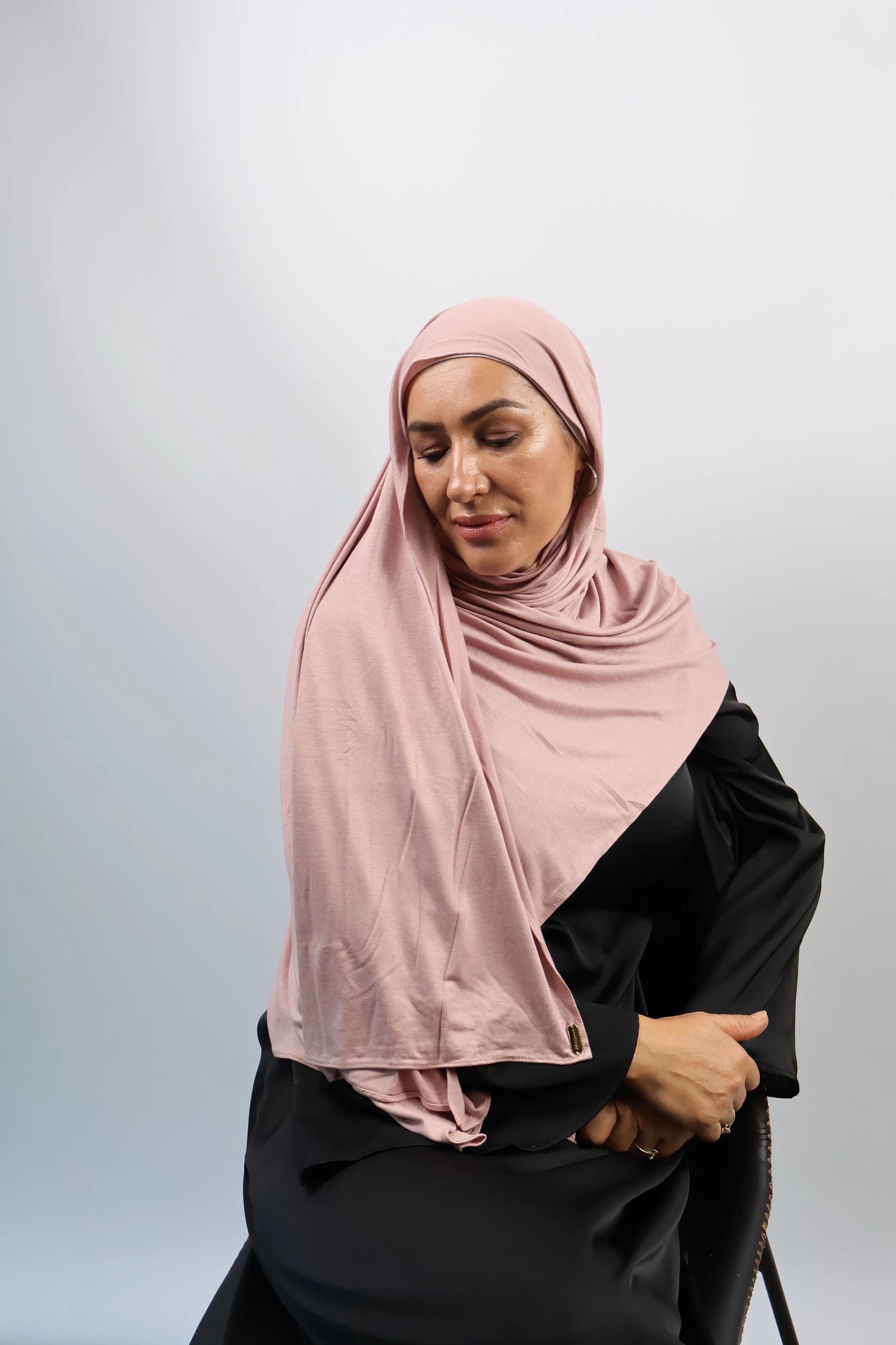 Premium Jersey Hijab Blush