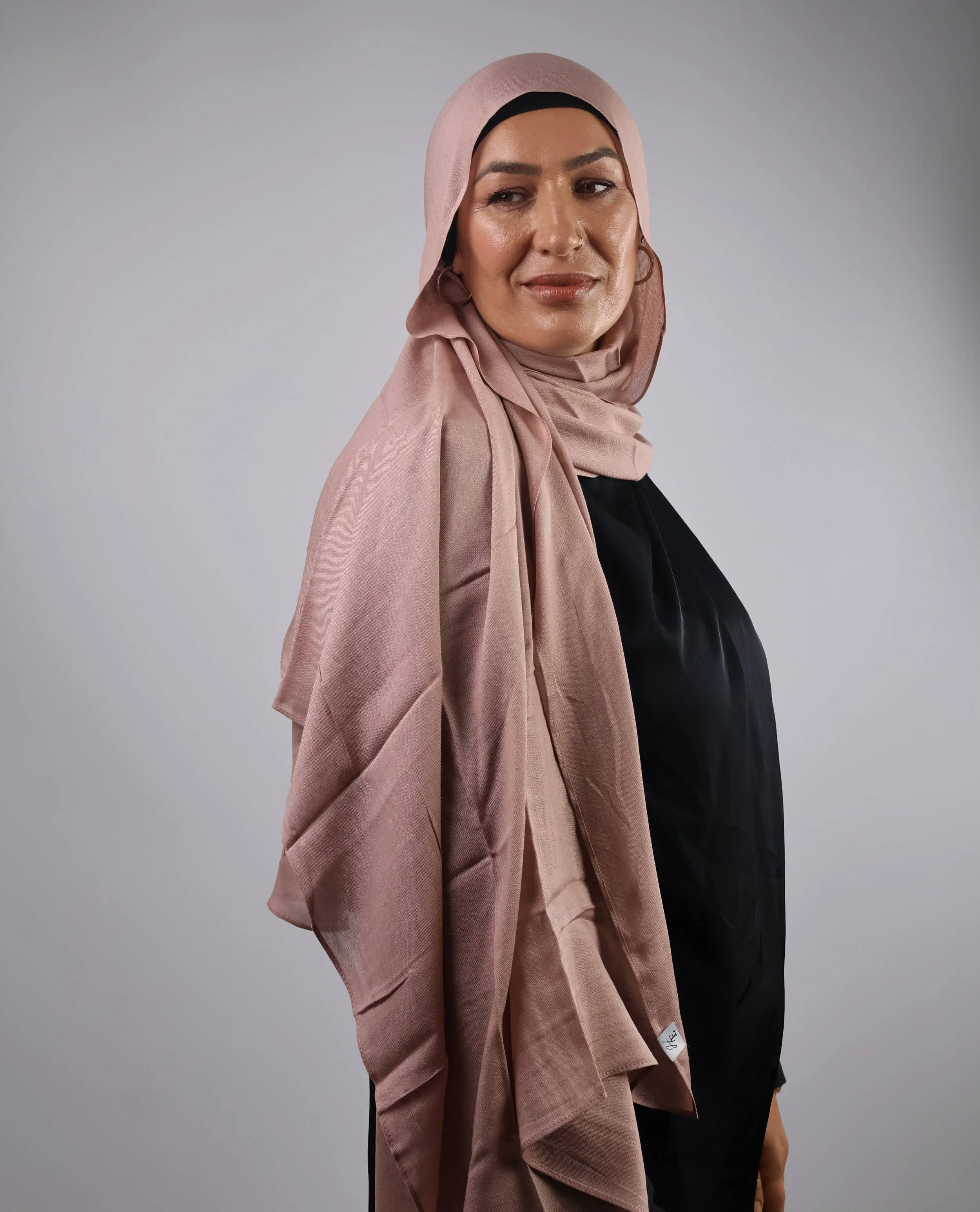 Premium Modal Hijab - Light Taupe