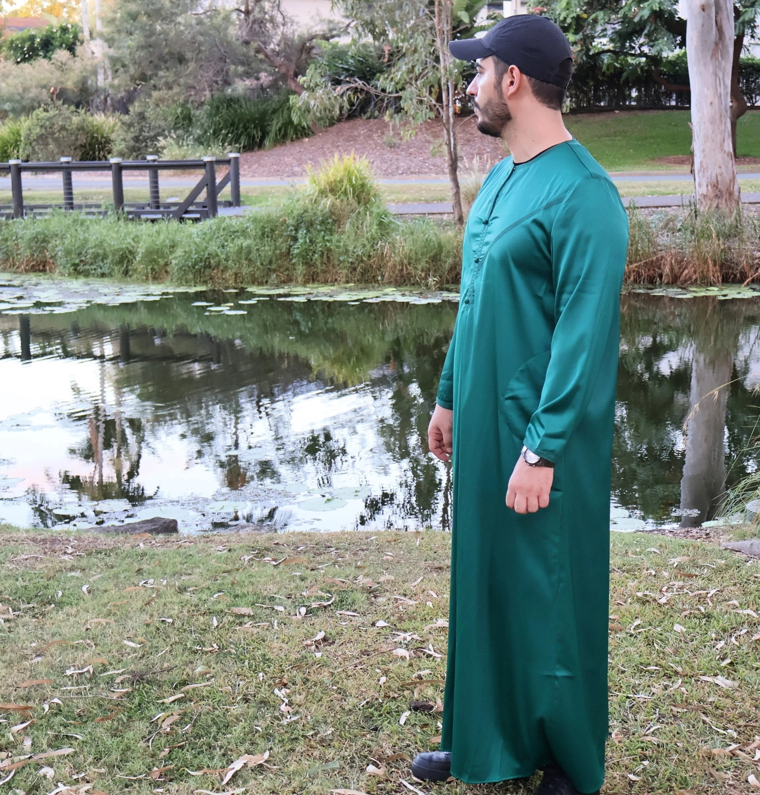 Deep Green Thobe2.JPG