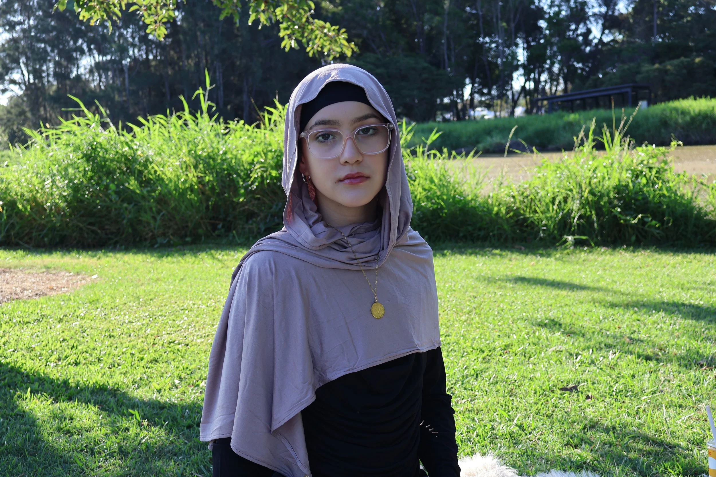 Jersey Hijab Mushroom Taupe