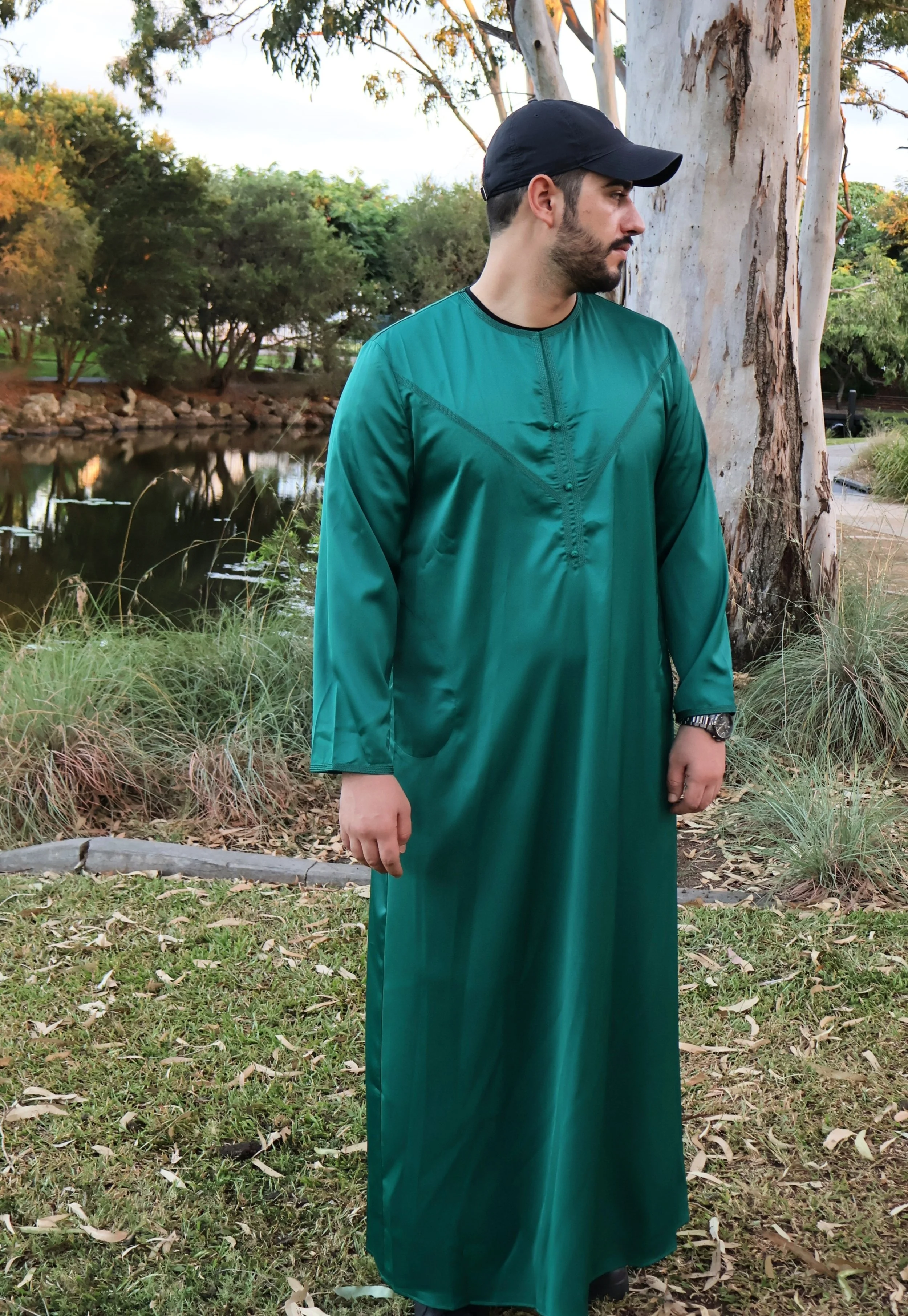 Deep Green Thobe 3.JPG