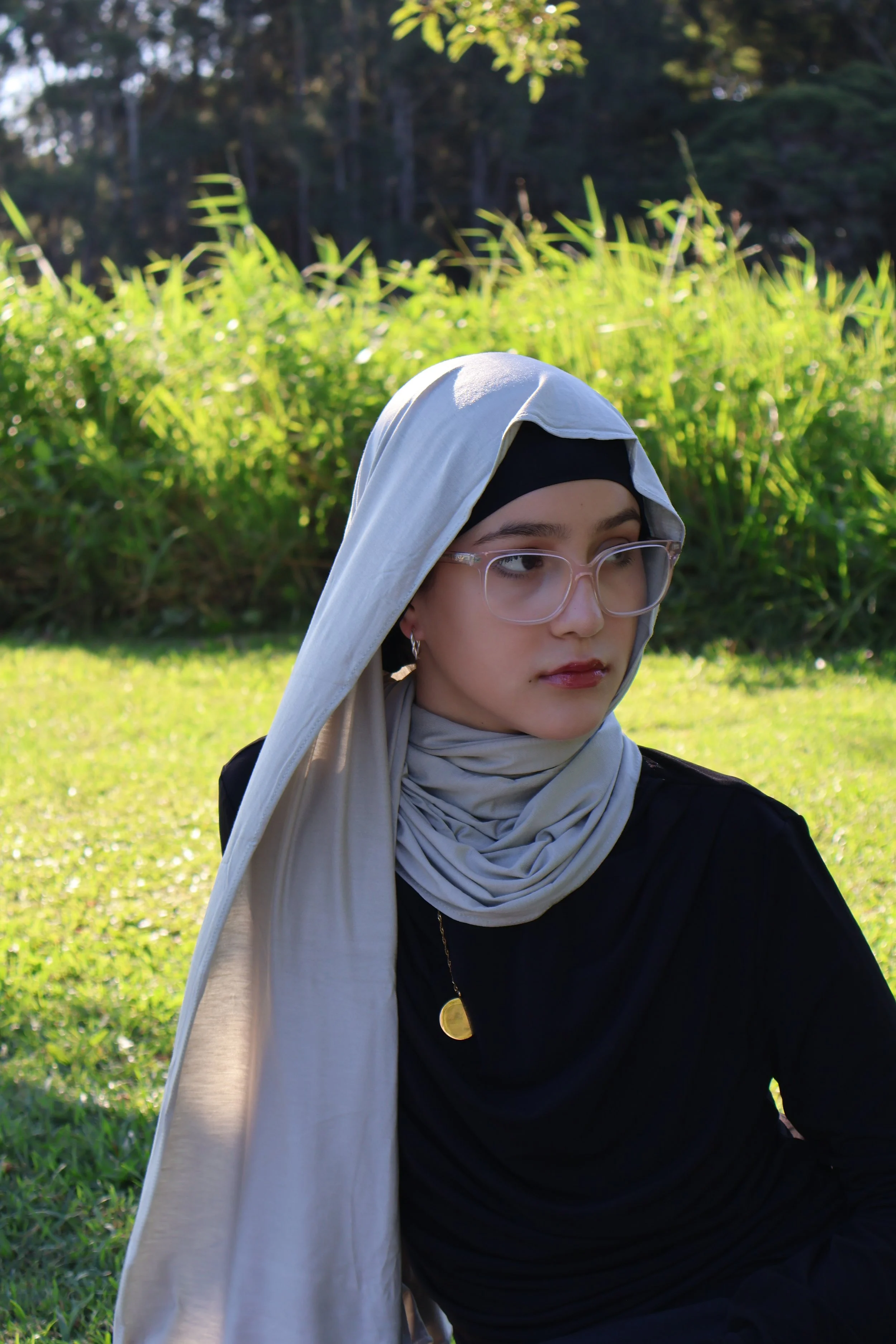 Jersey Hijab – Light Olive Green
