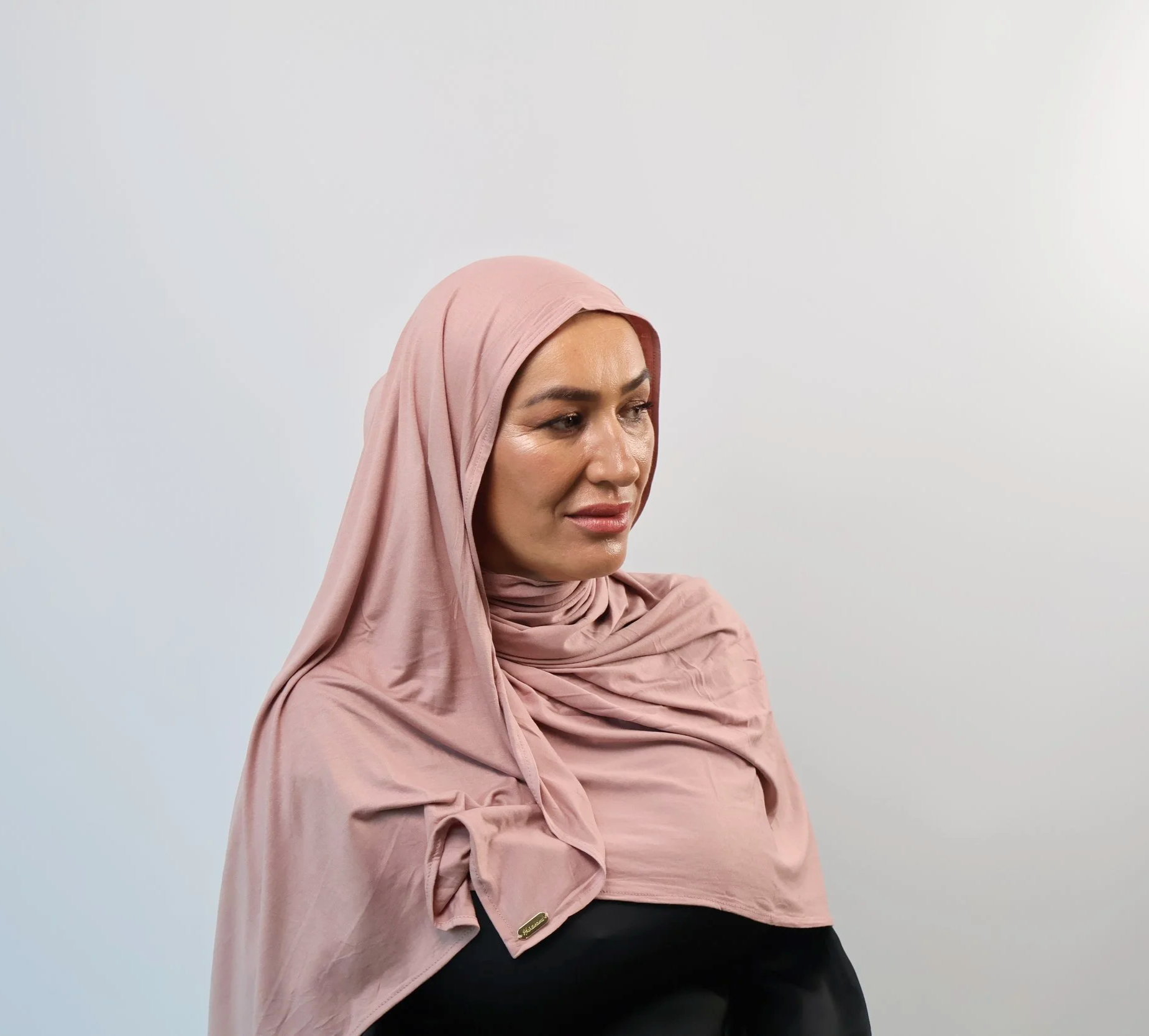 Premium Jersey Hijab Dusty Rose