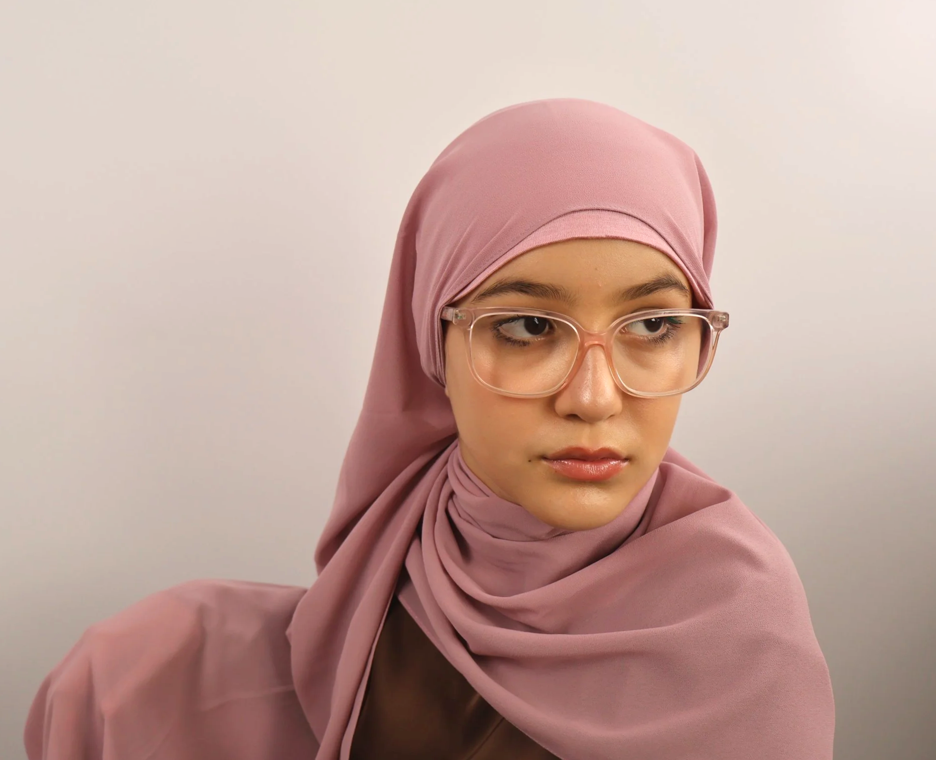Premium Chiffon Dust Pink
