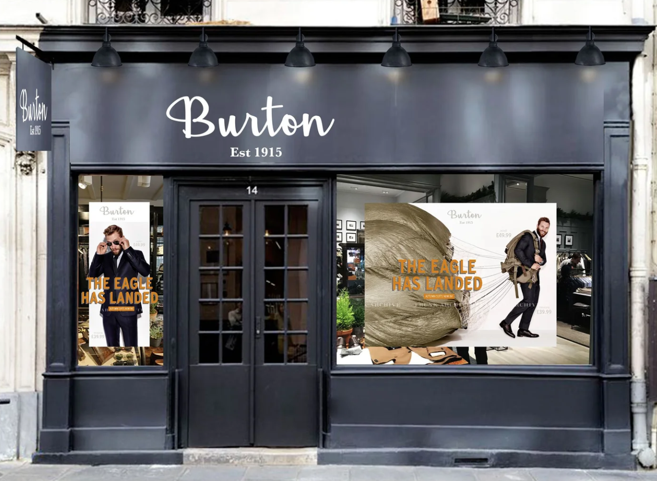 Burton Menswear Pitch