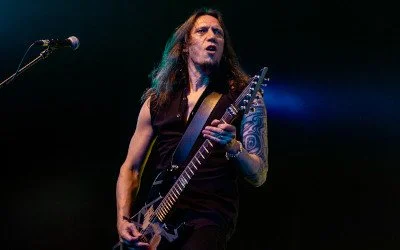 Alex Scholpp - gitarzysta Tarji Turunen na Guitar Expo