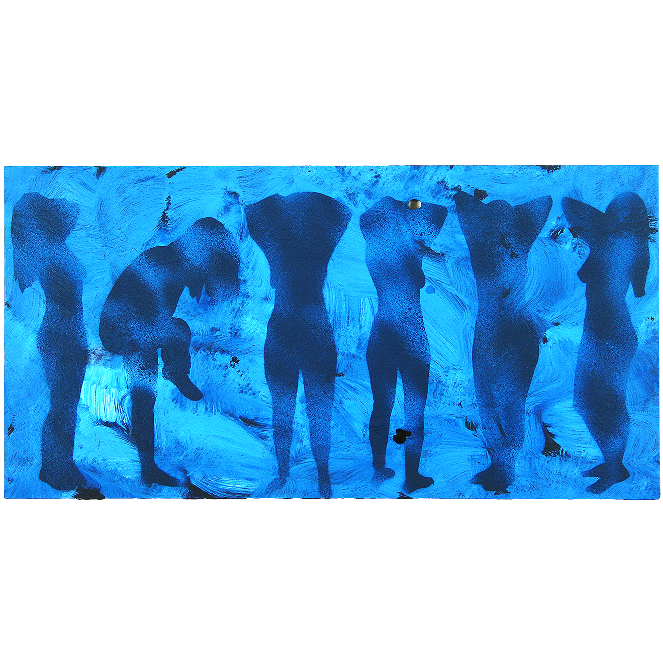 Girls (6) in Blue Shower