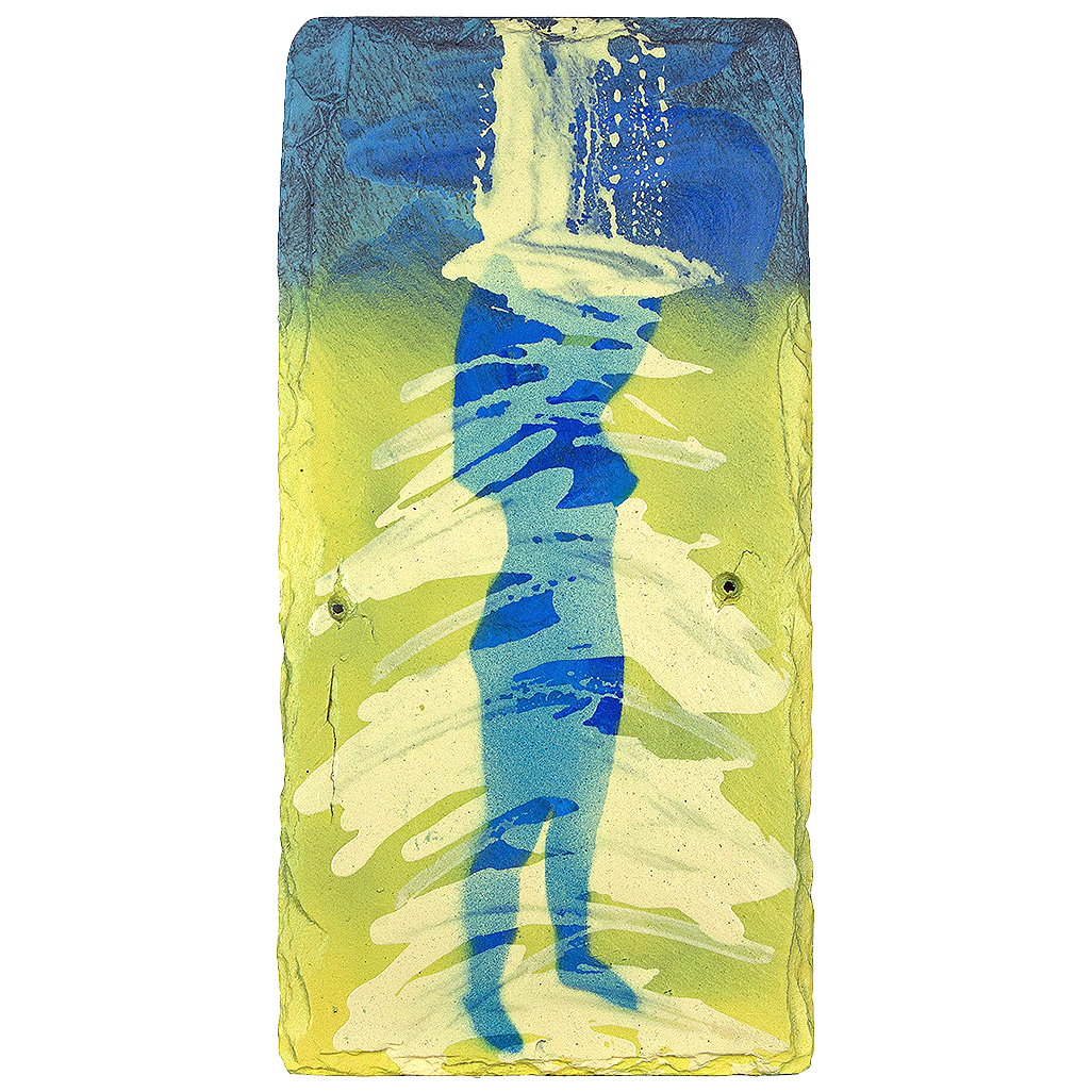 Yellow Blue Wash