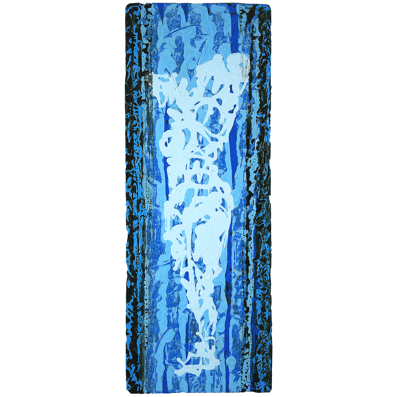 White Showerer Blue Shower