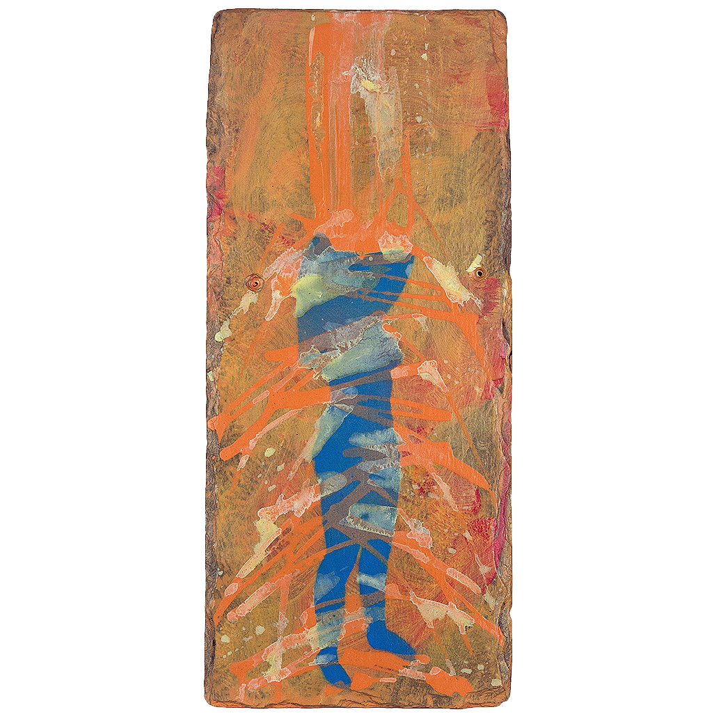 Orange Blue Shower