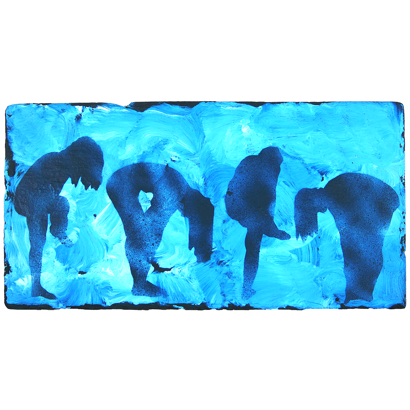 02.+Four+Blue+Girls+Showering%2C++Small+Slate+%28Landscape%29+by+Hector+ART+1.png