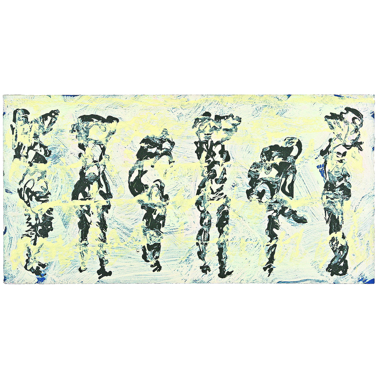 03.+Six+Black+Girls+Showering%2C+Small+Slate+%28Landscape%29+by+Hector+ART+1.png