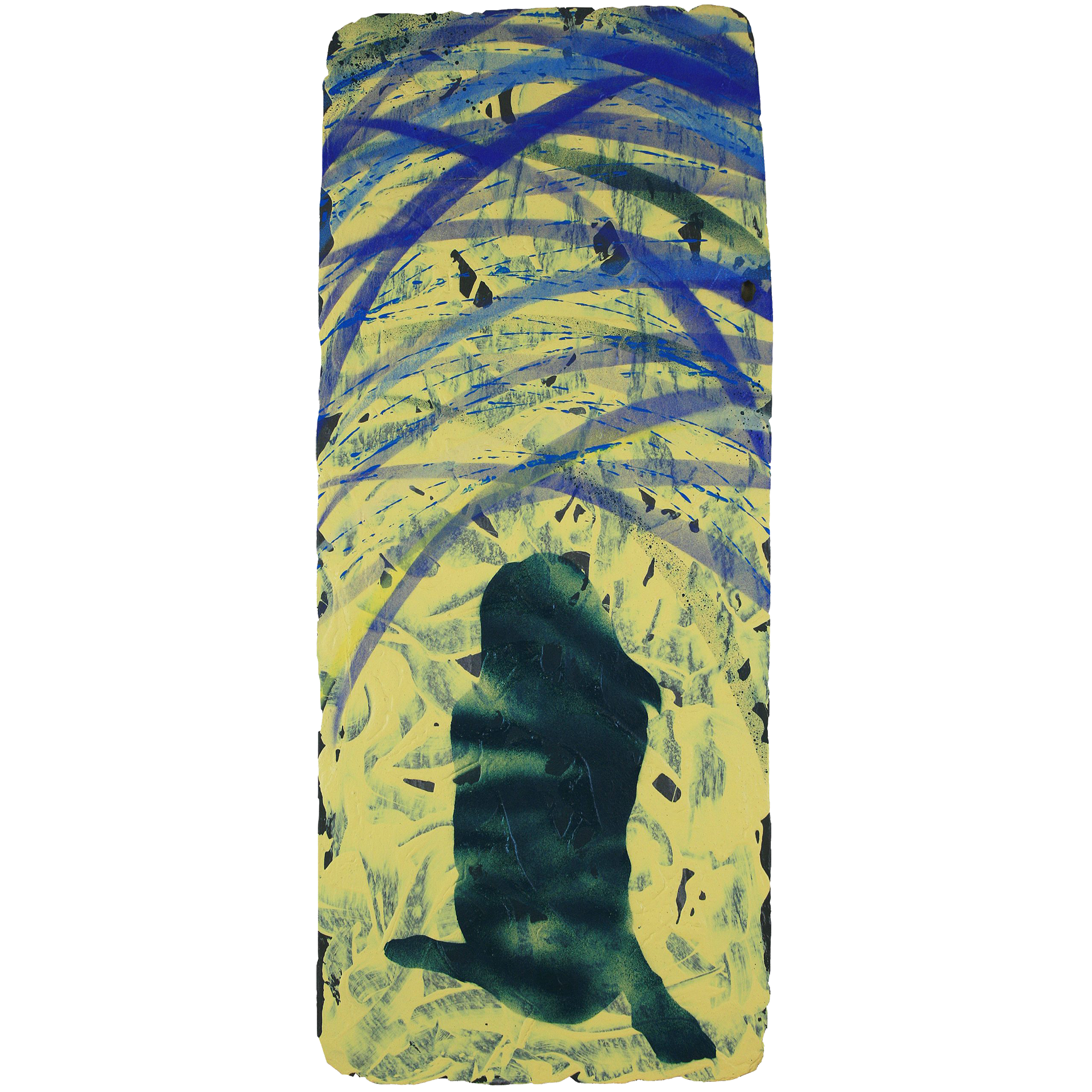 Seated Girl in Shower