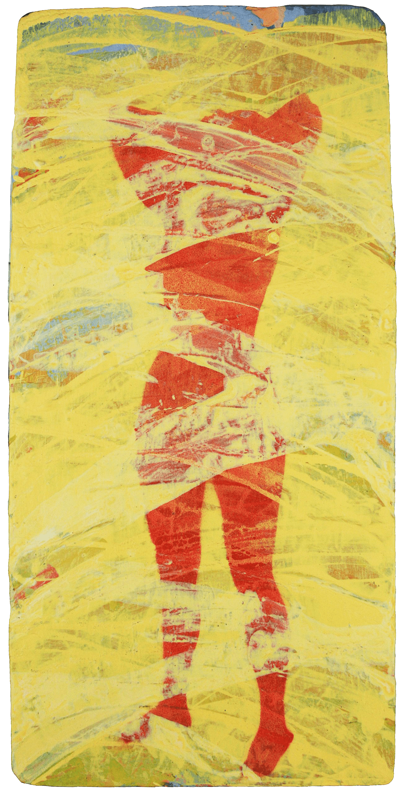 40. Red Model in Cross Shower VI (Portrait) by Hector ART-min.png