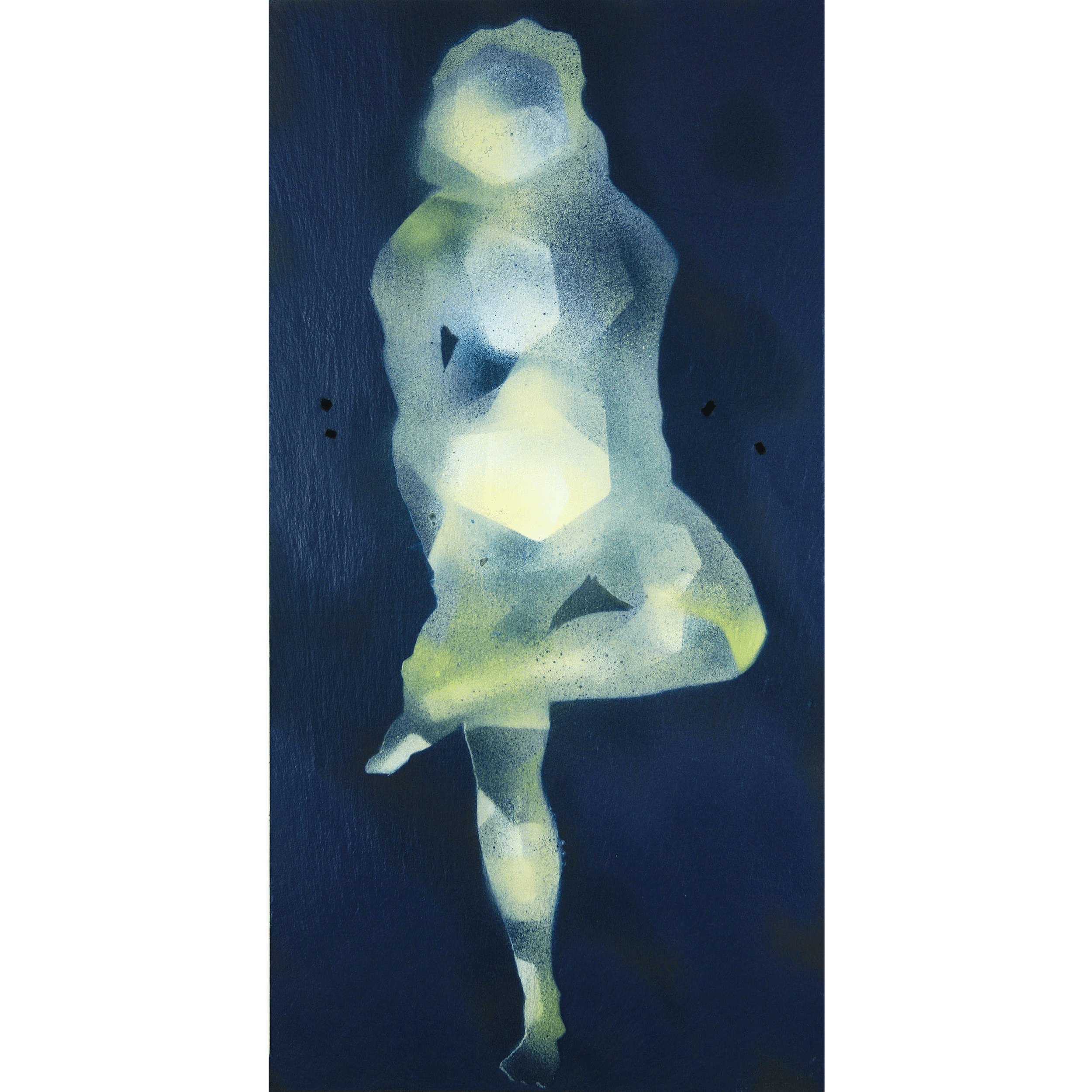 Nightime Nude Washing Feet