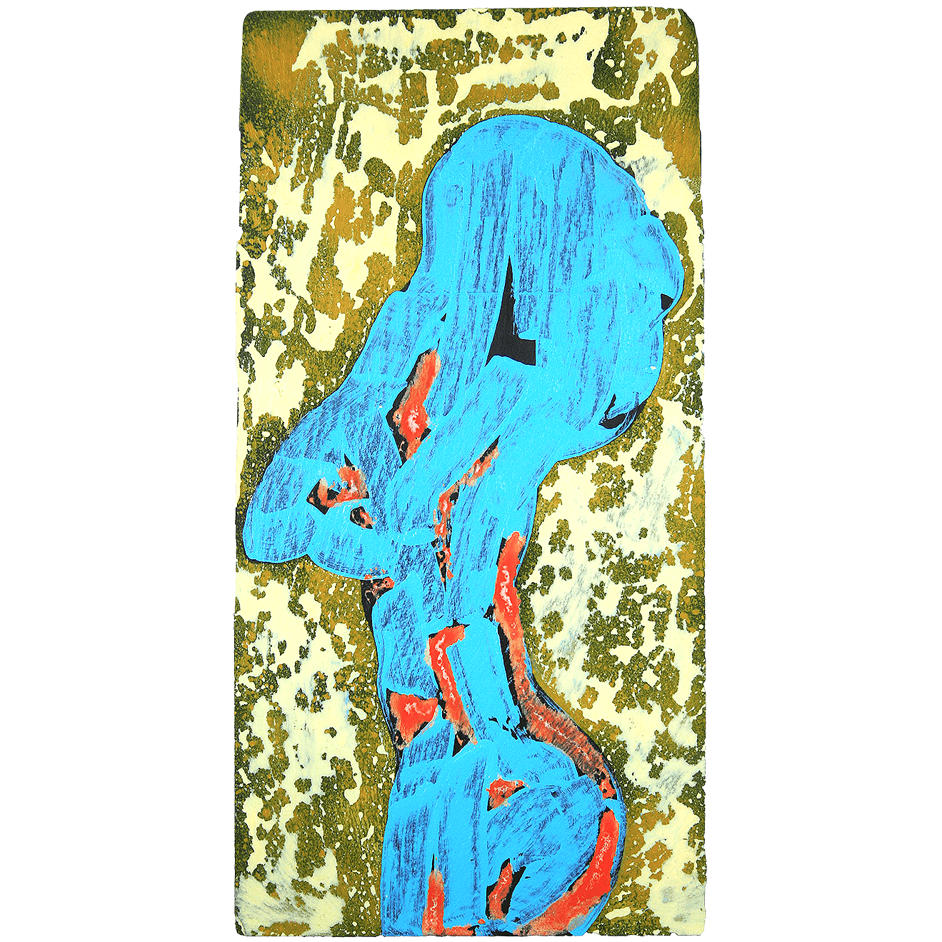 Blue and Red Showerer I
