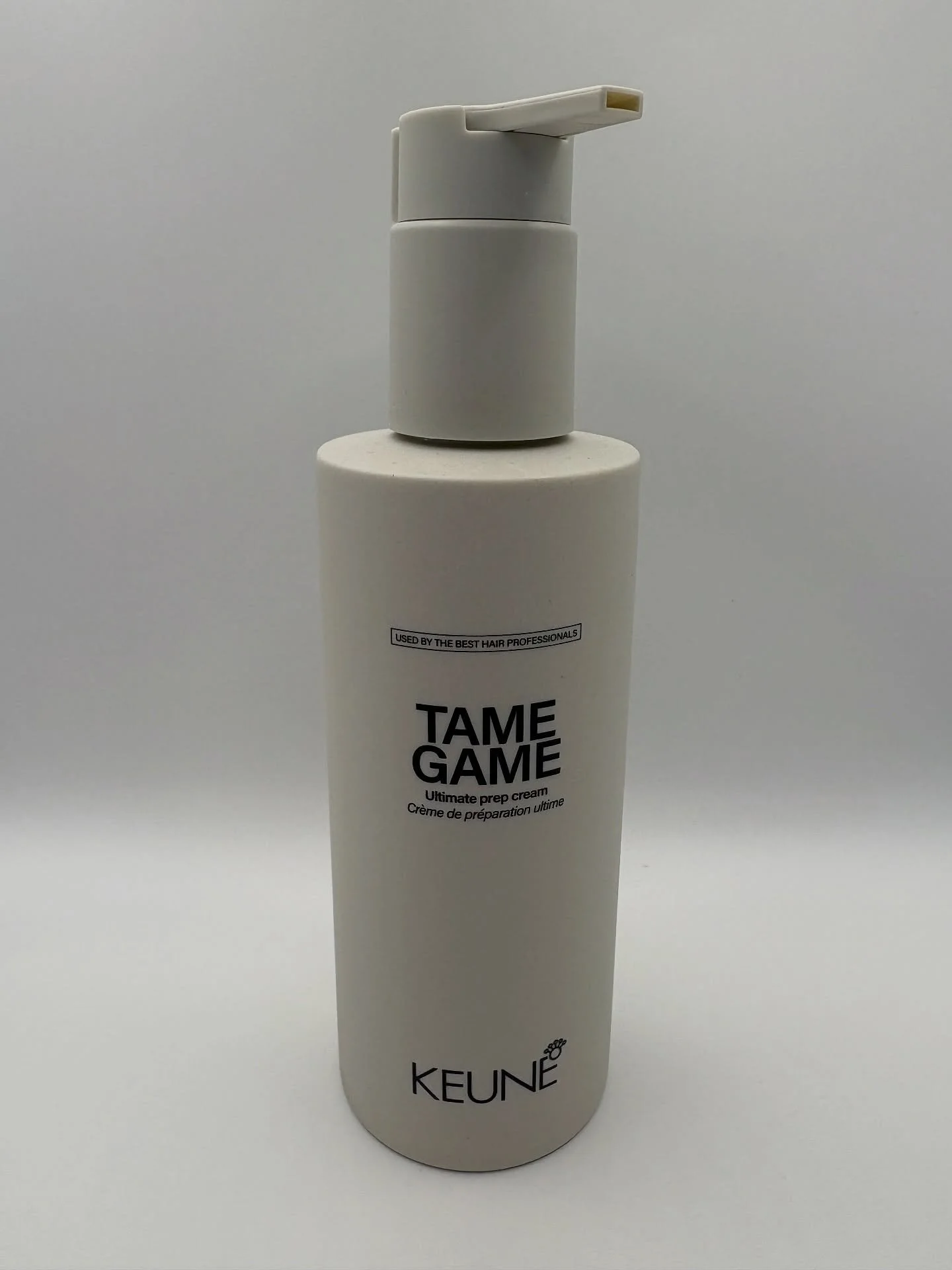 ✨ Current Salon Favourite ✨

Meet Keune Tame Game &mdash; the ultimate prep cream!

Softens, hydrates, and tames your hair while protecting it from heat up to 230&deg;C 🔥

Perfect for smooth, sleek styles or enhancing your natural texture.

We&rsquo