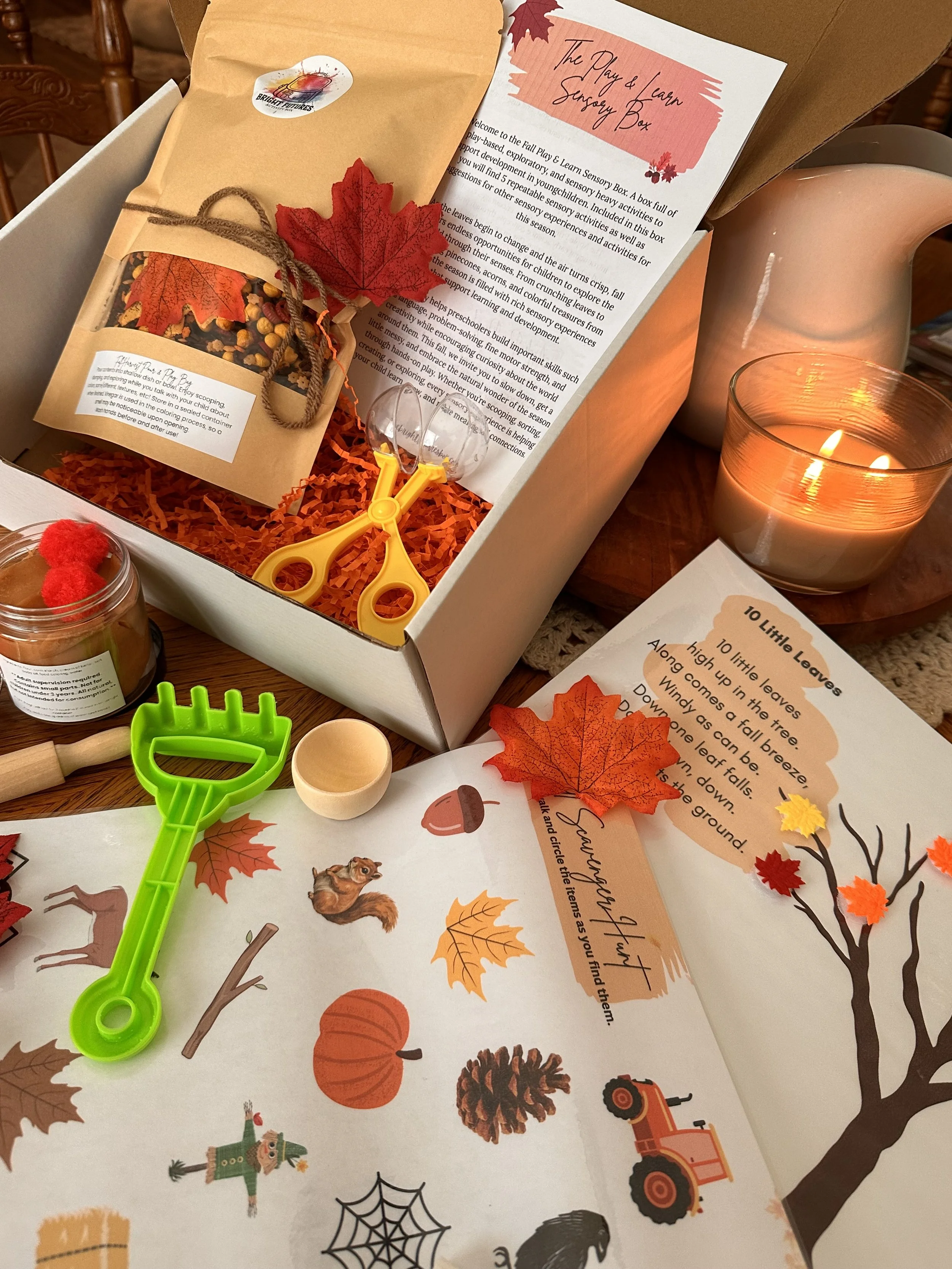 The Play & Learn Seasonal Sensory Box (TWO BOXES)