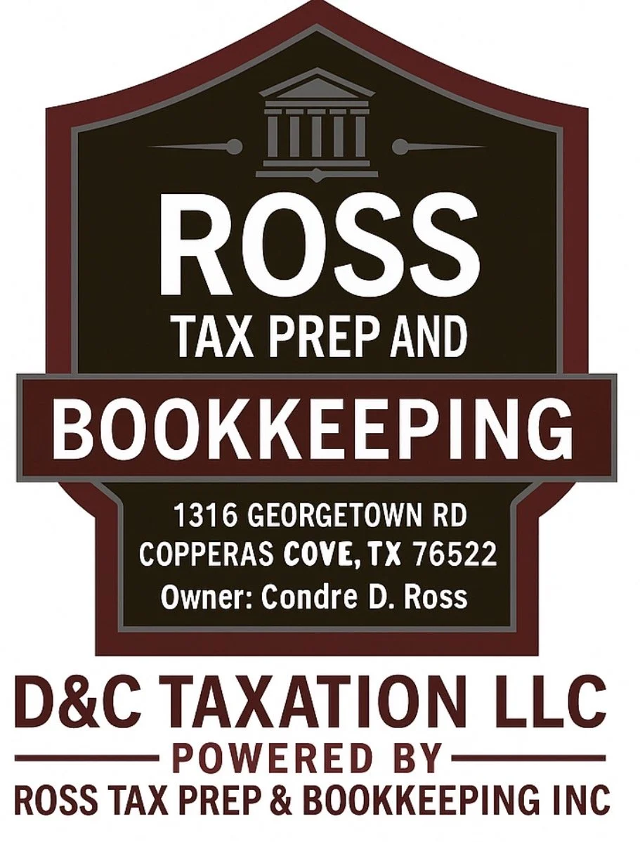 ROSS TAX PREP AND BOOKKEEPING