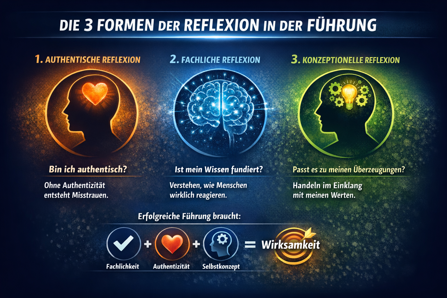 Reflexion in der Führung: Warum wirksame Führung bei uns selbst beginnt