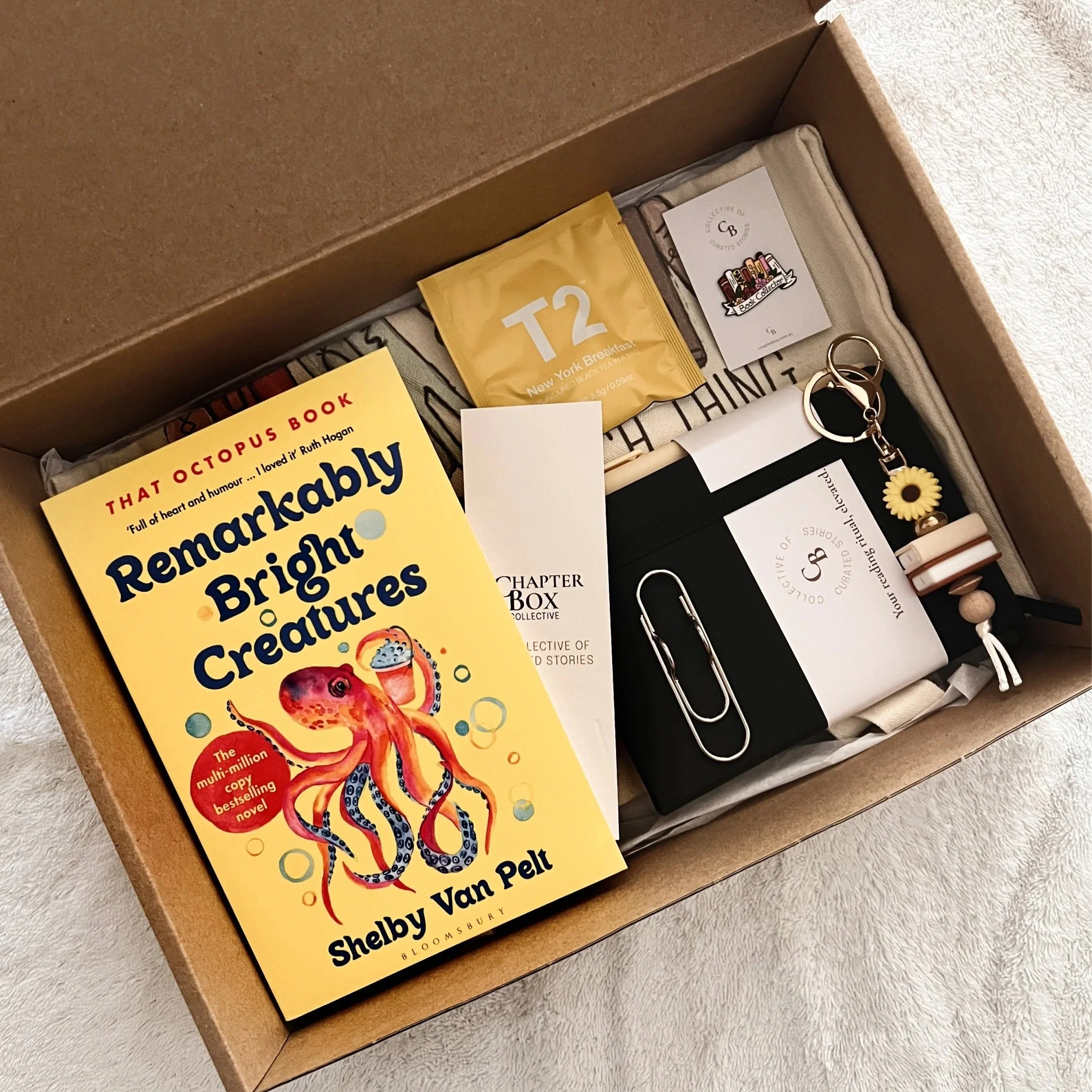 Book+box+with+book%2C+notebook%2C+pin%2C+page+holder%2C+tea%2Cbookmark+and+tote+bag.jpg