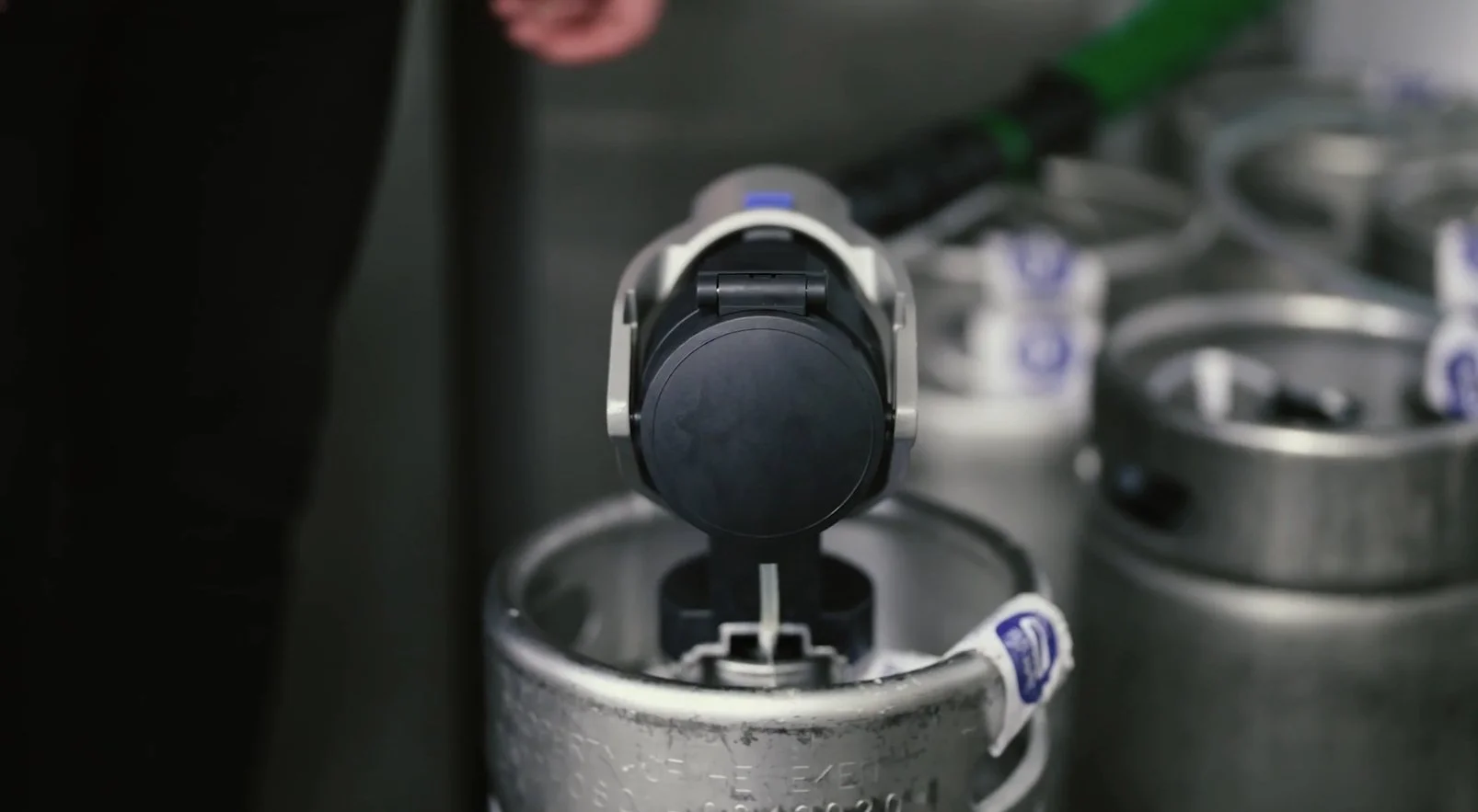 Heineken keg with bluebird Coupler