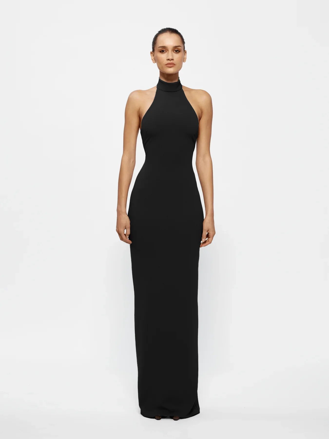 EFFIE KATS | RHI GOWN - BLACK