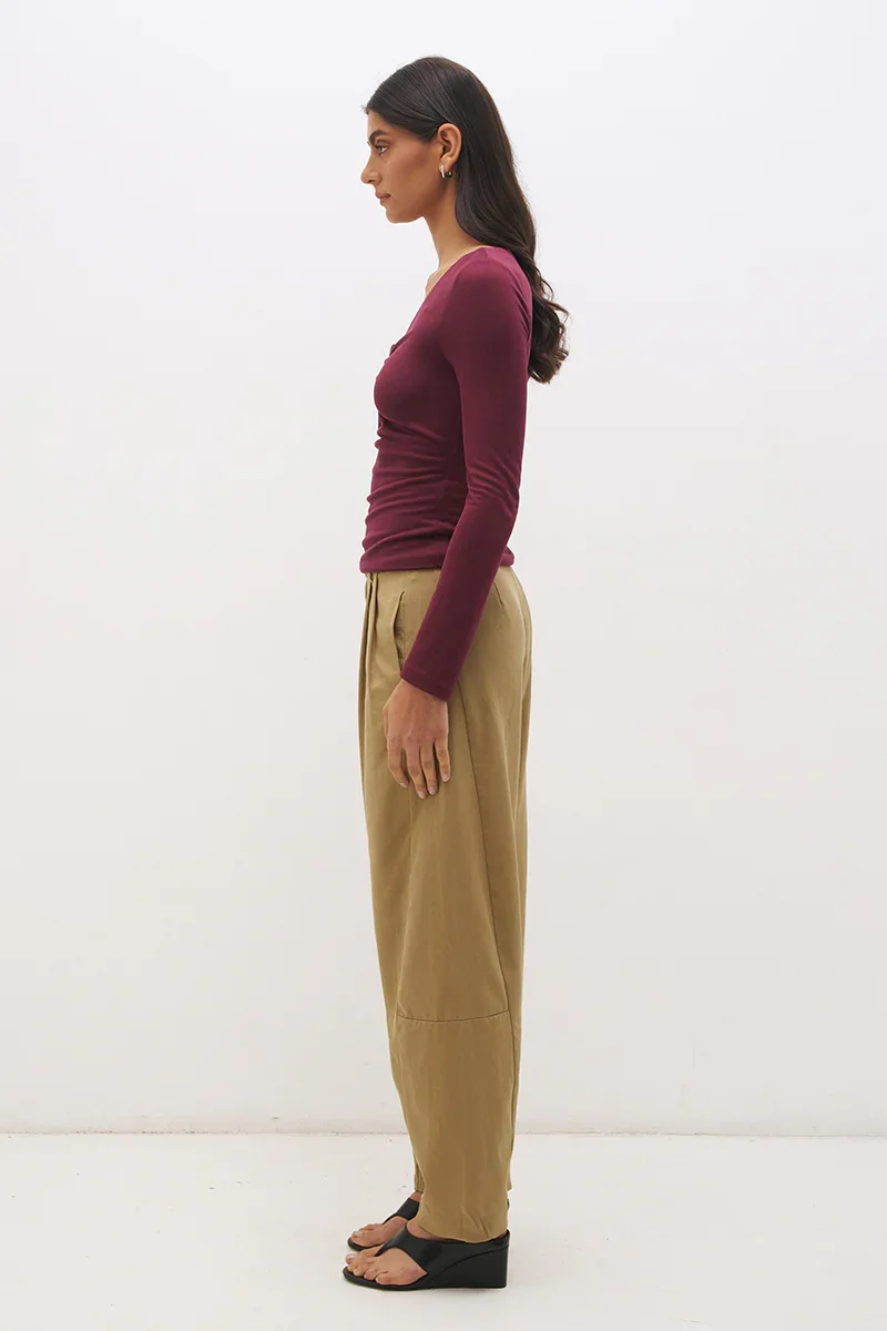ELISAB PERTH BOUTIQUE - LOVA TOP - CHERRY 2.webp