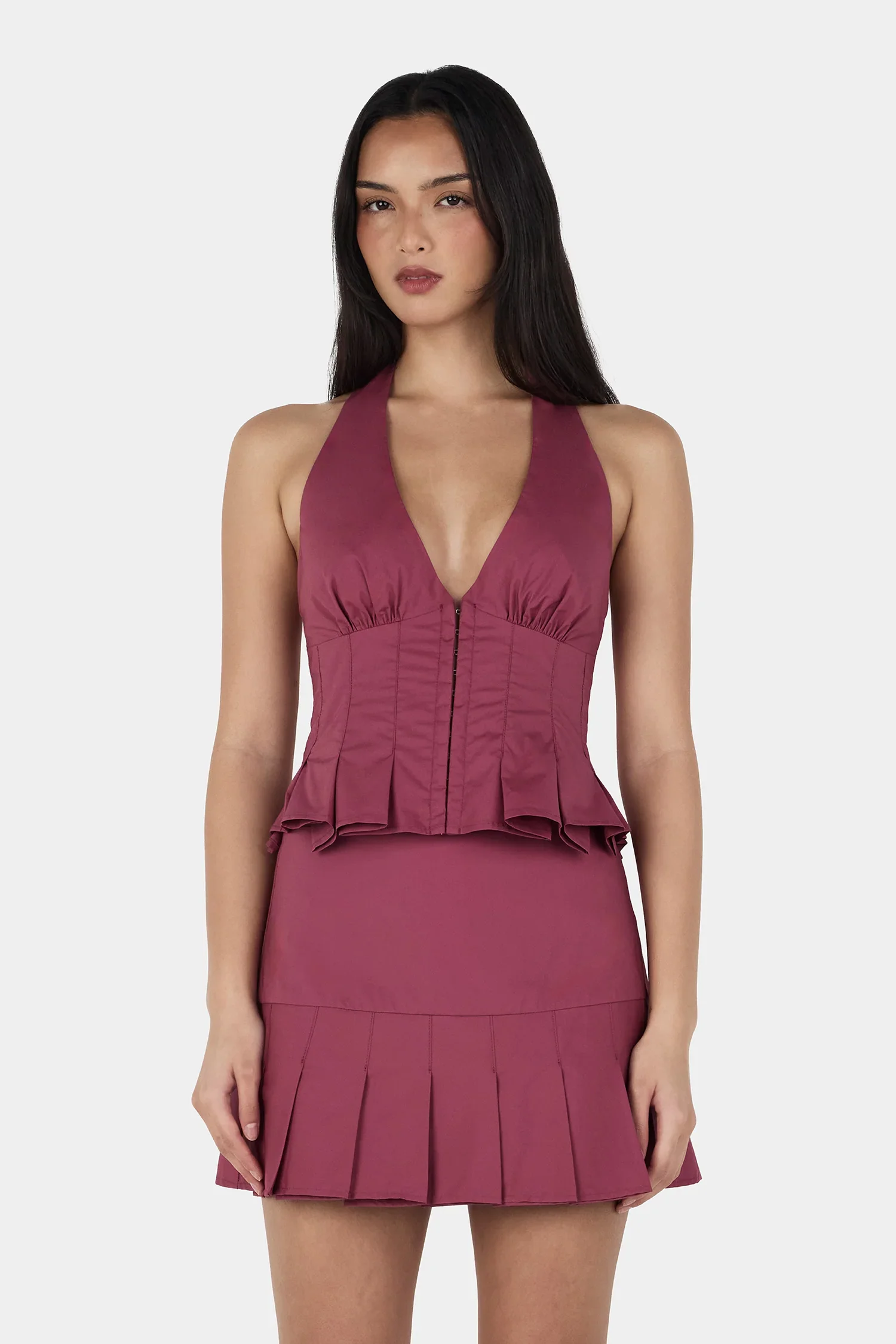 OWNLEY | JORJA CORSET - RASPBERRY