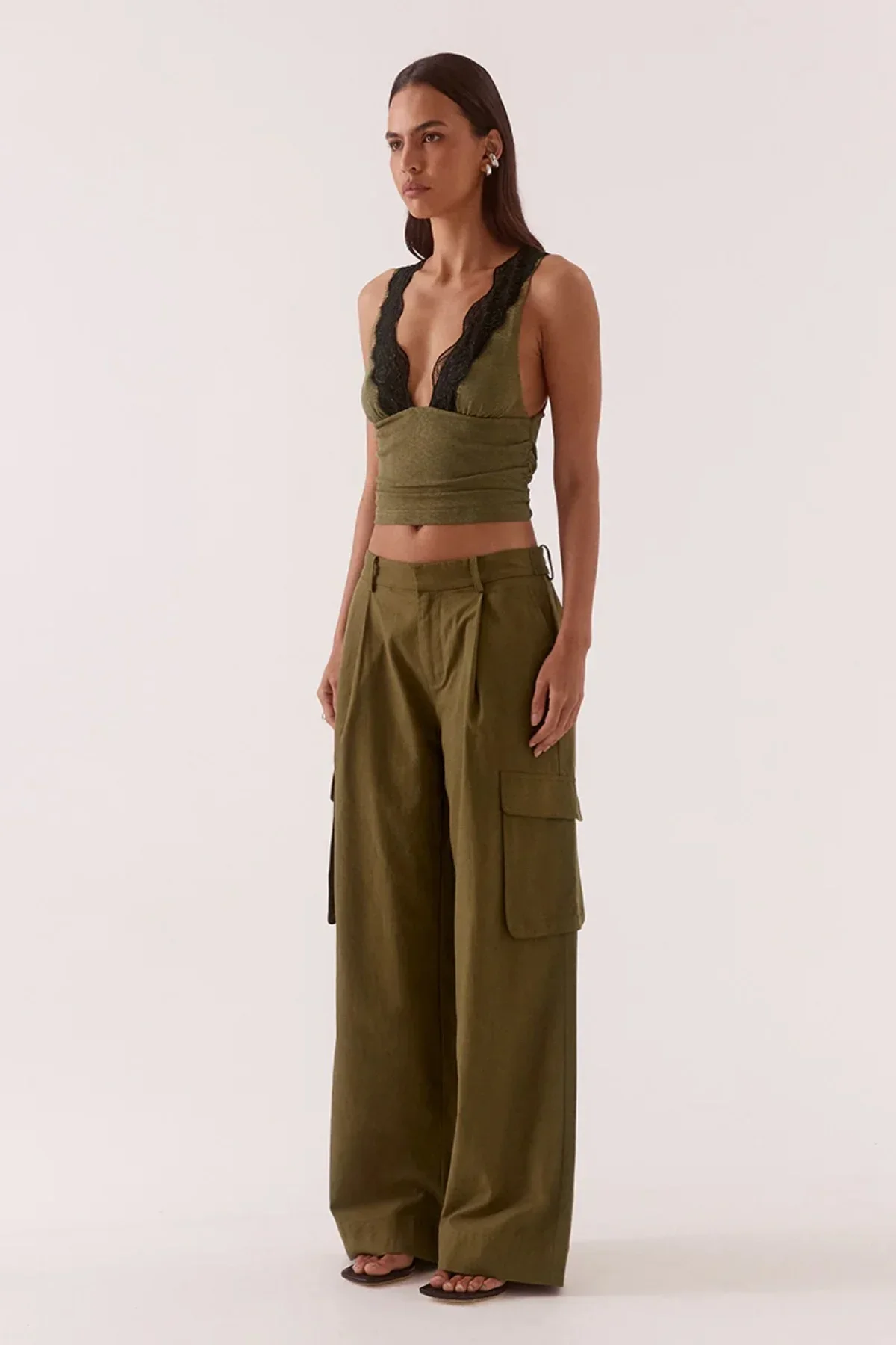 SOVERE STUDIO - LONI TOP - OLIVE - PERTH BOUTIQUE ELISAB 3.webp