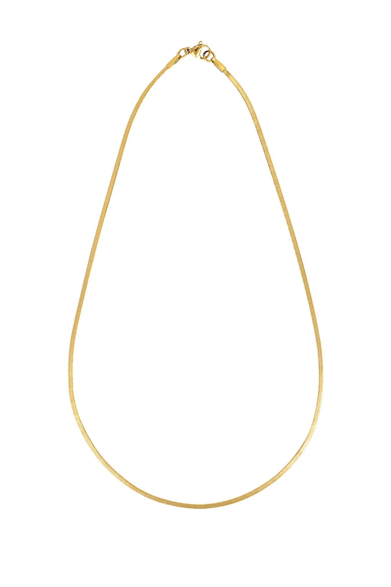 Porter Jewellery | Haley Snake Necklace 45cm - Gold