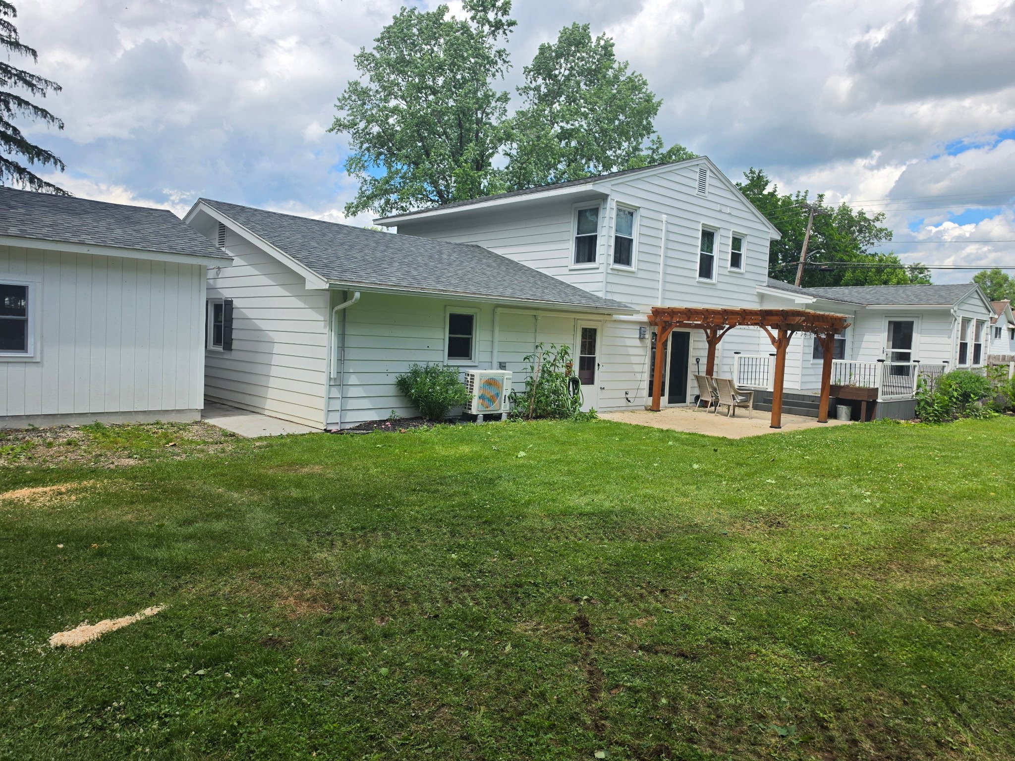 Completed after emergency storm clean up