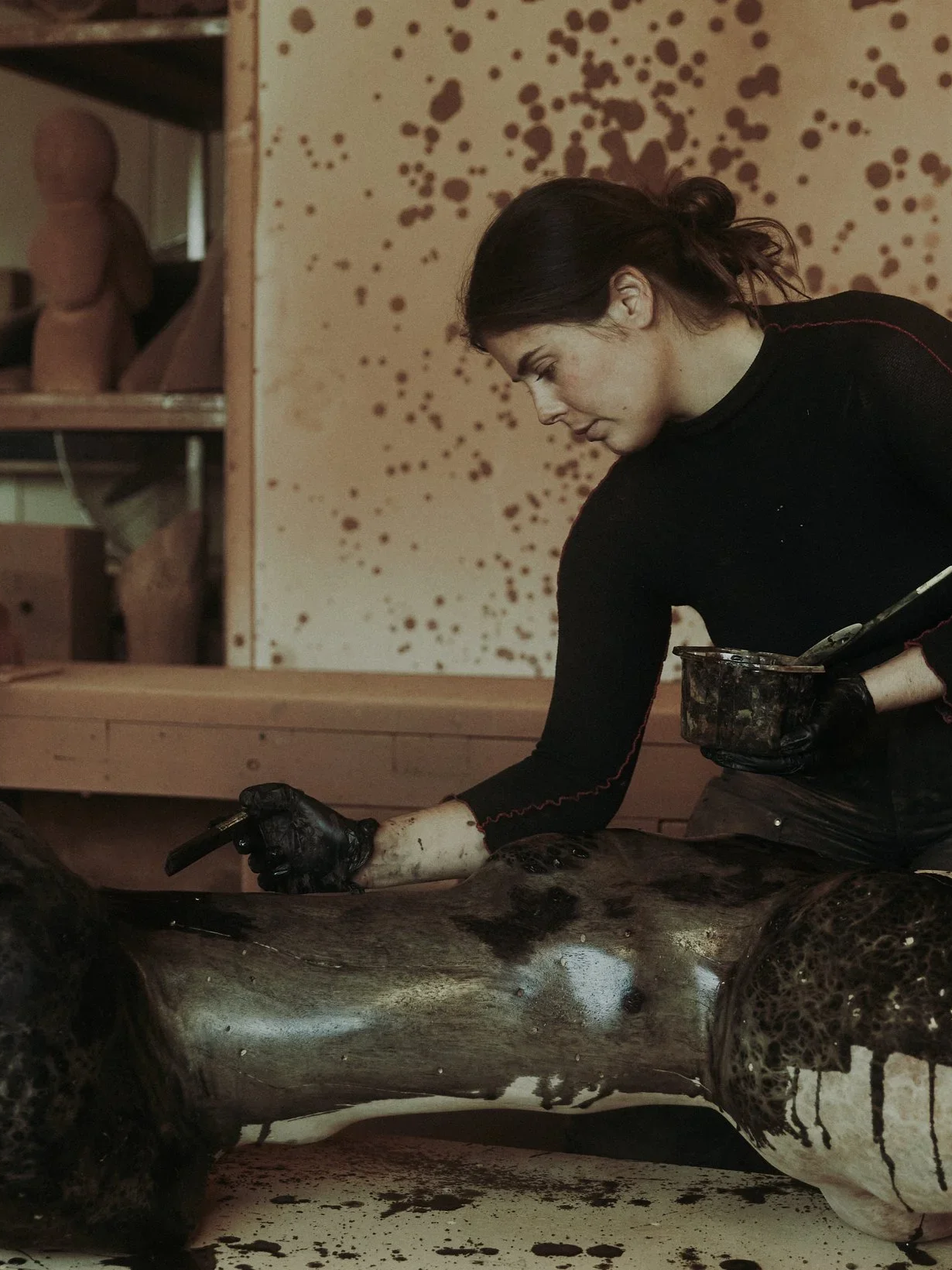 Artist Interview, Olive Gill-Hille. 