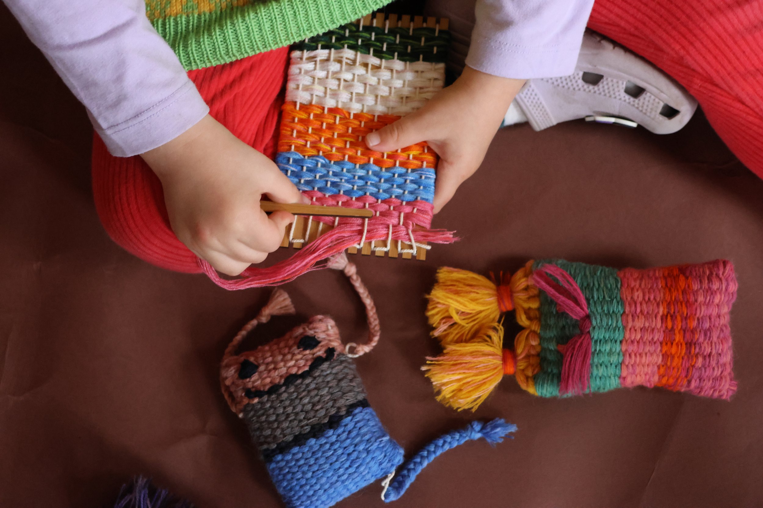 Kids workshop | Make Your Own Monster  - Weaving with Australian Tapestry Workshop