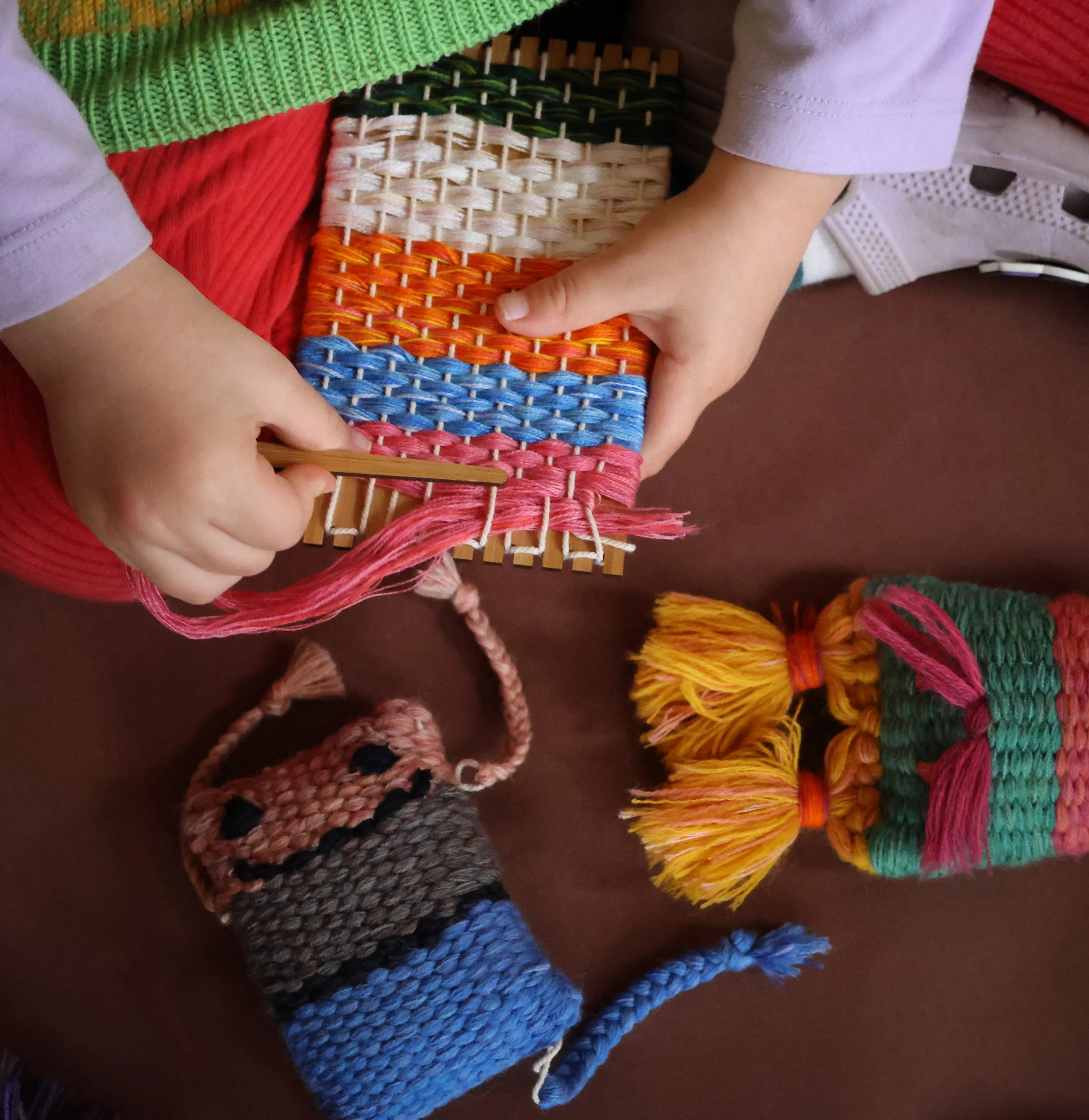 Kids Workshop | ‘Make Your Own Monster’ Weaving with Australian Tapestry Workshop