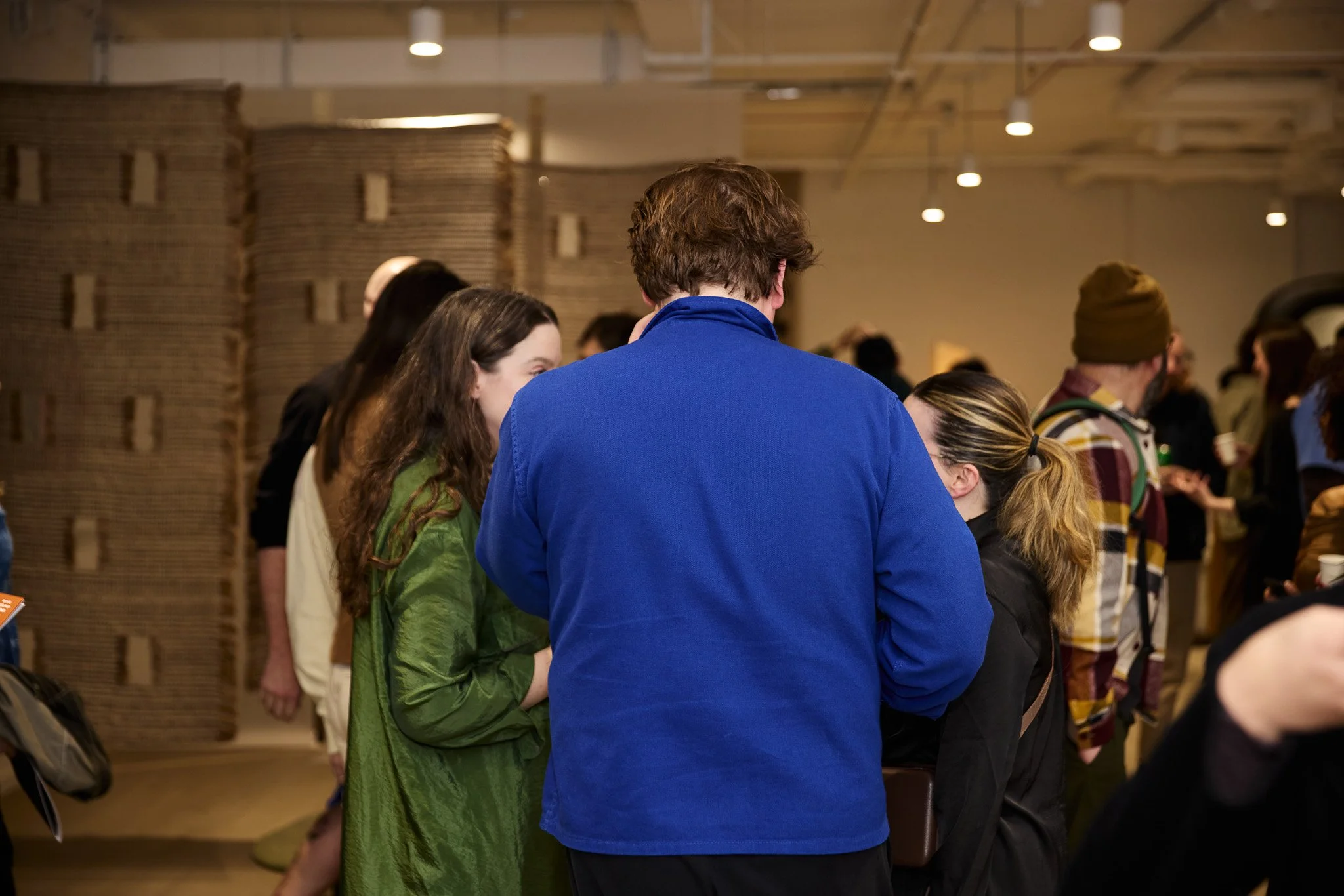 The opening of Taking Shape for Melbourne Design Week. Curated by WRAP. 