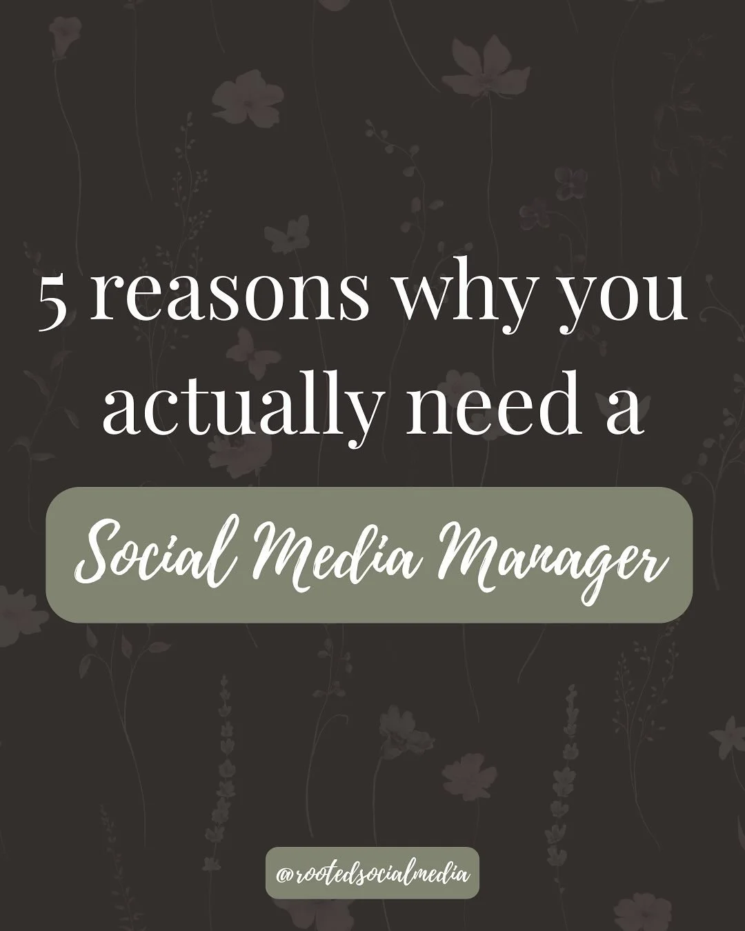 Running a business means wearing a lot of hats&hellip; but &ldquo;social media manager&rdquo; doesn&rsquo;t have to be one of them. 💻✨

If showing up online feels overwhelming, inconsistent, or like something that keeps falling to the bottom of your