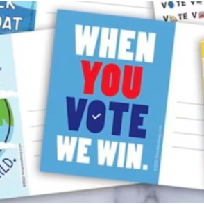 Write Postcards to Voters - THIRD Wednesdays