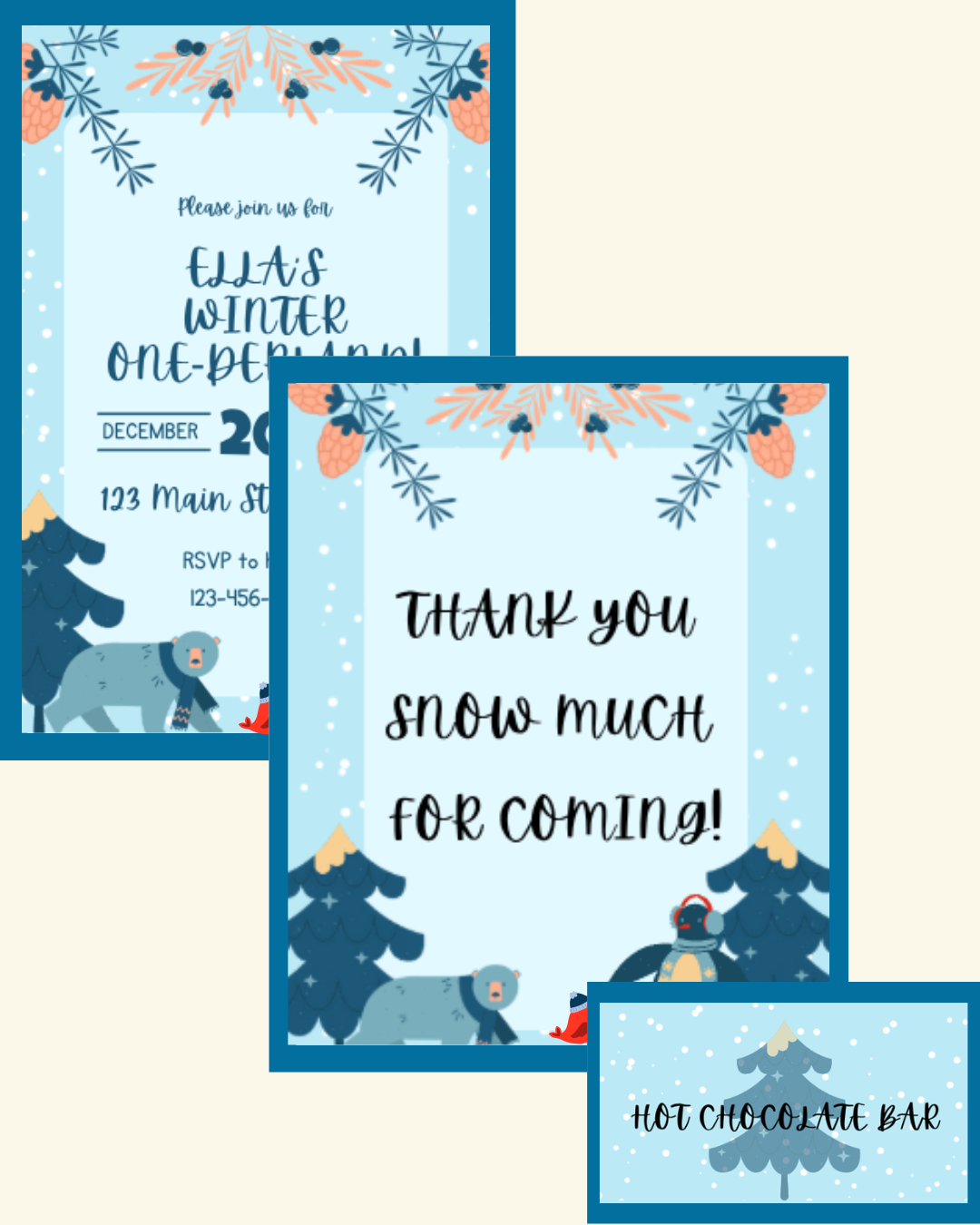 Winter ONEderland Party