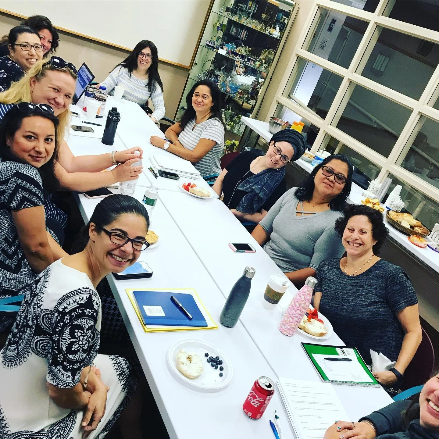 Welcome back to of our Morahs! We are so excited for the coming year and spent the day learning and discussing the best way to present heuristic play in our classrooms.