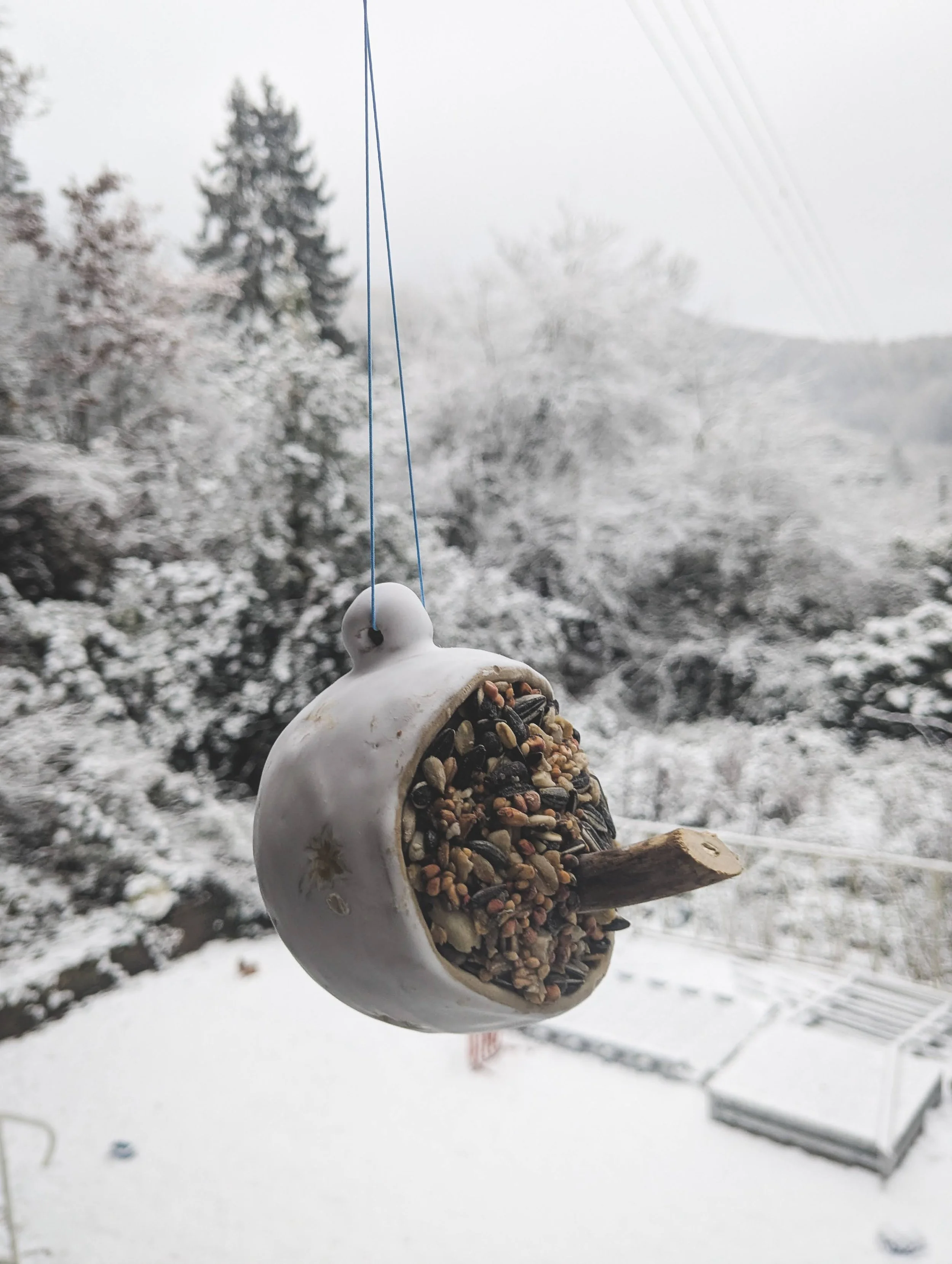 Futterkugel töpfern