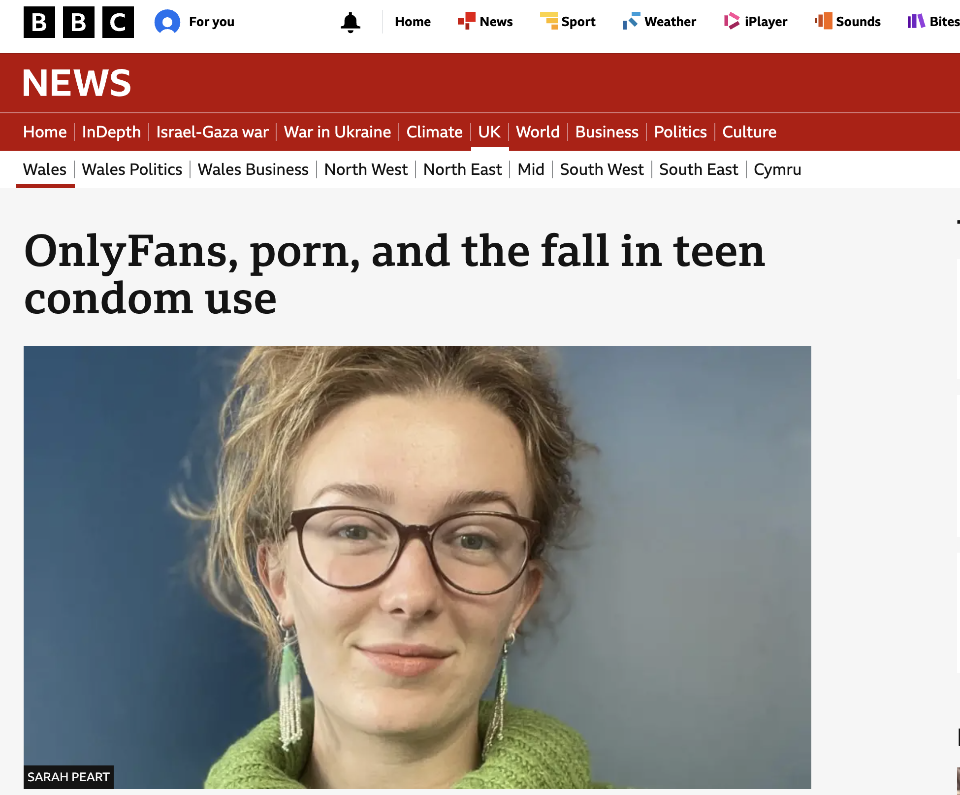 Featured: OnlyFans, porn, and the fall in teen condom use