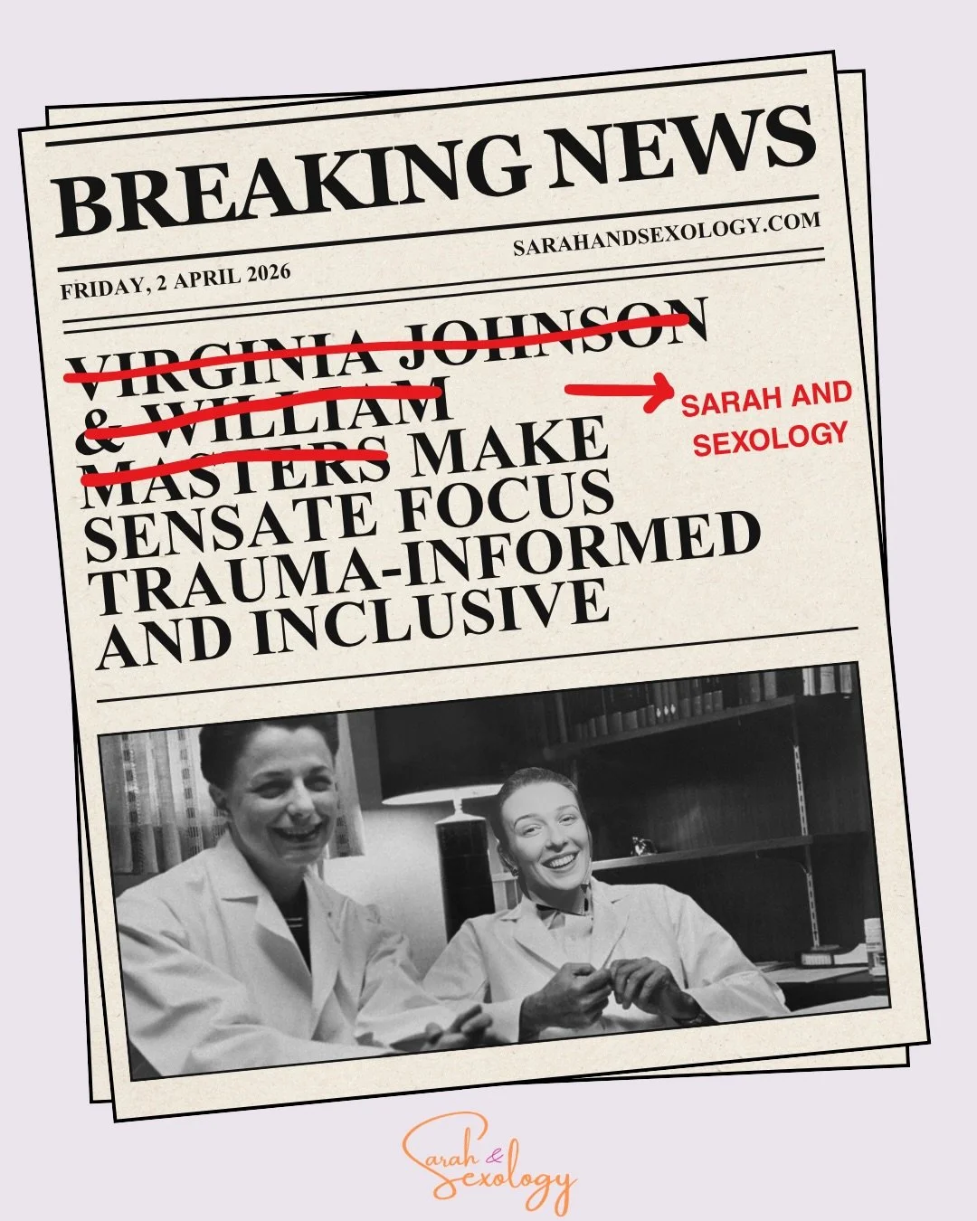 I refer to Sensate Focus regularly. 
Although not perfect, it has the bones of a very useful and effective technique for a whole range of issues. 

I&rsquo;ve finally taken the time to write up properly how I use the 60 year old activities in my more