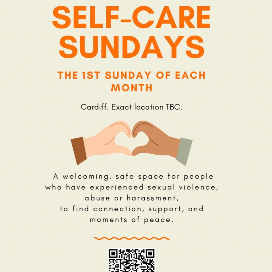 Self-Care Sundays Cardiff - monthly support group for survivors of sexual violence, abuse and harassment