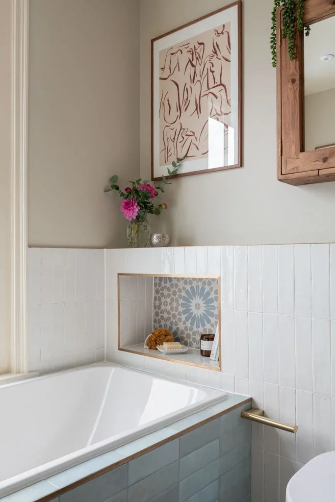 bath niche with tile detail Michelle Shakallis Interiors.webp