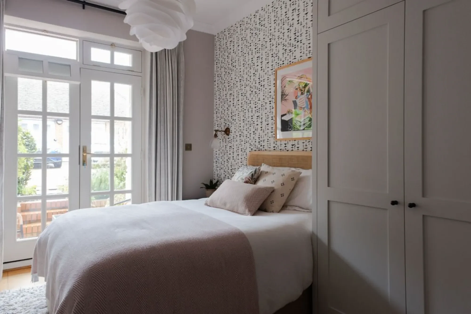 tween bedroom with bespoke wardrobe Kent Michelle Shakallis Interiors.webp