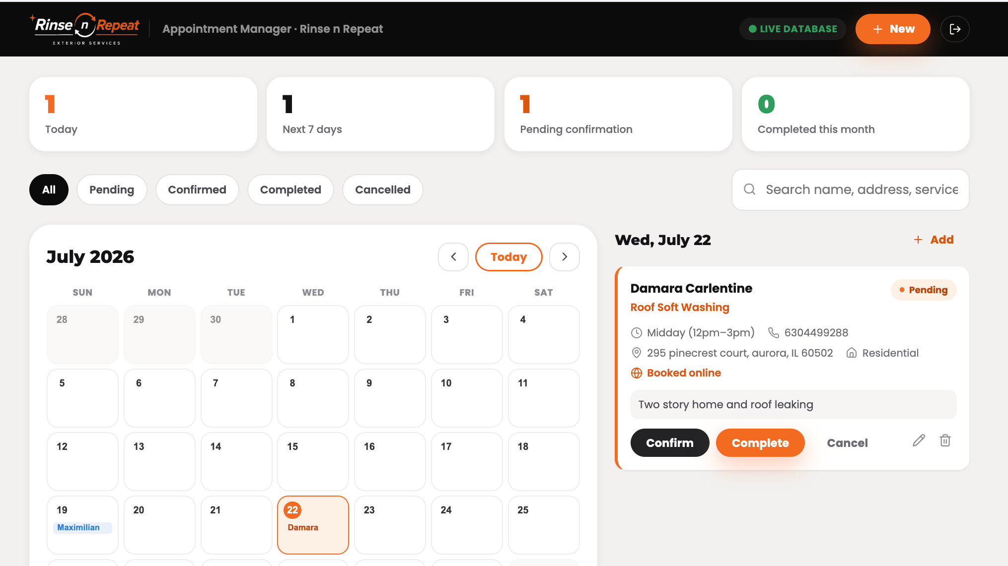 Replace Fragmented Tools with One Governed Booking System

Connect your website, intake form, and calendar into a single, reliable system—built fast without compromising security or design.