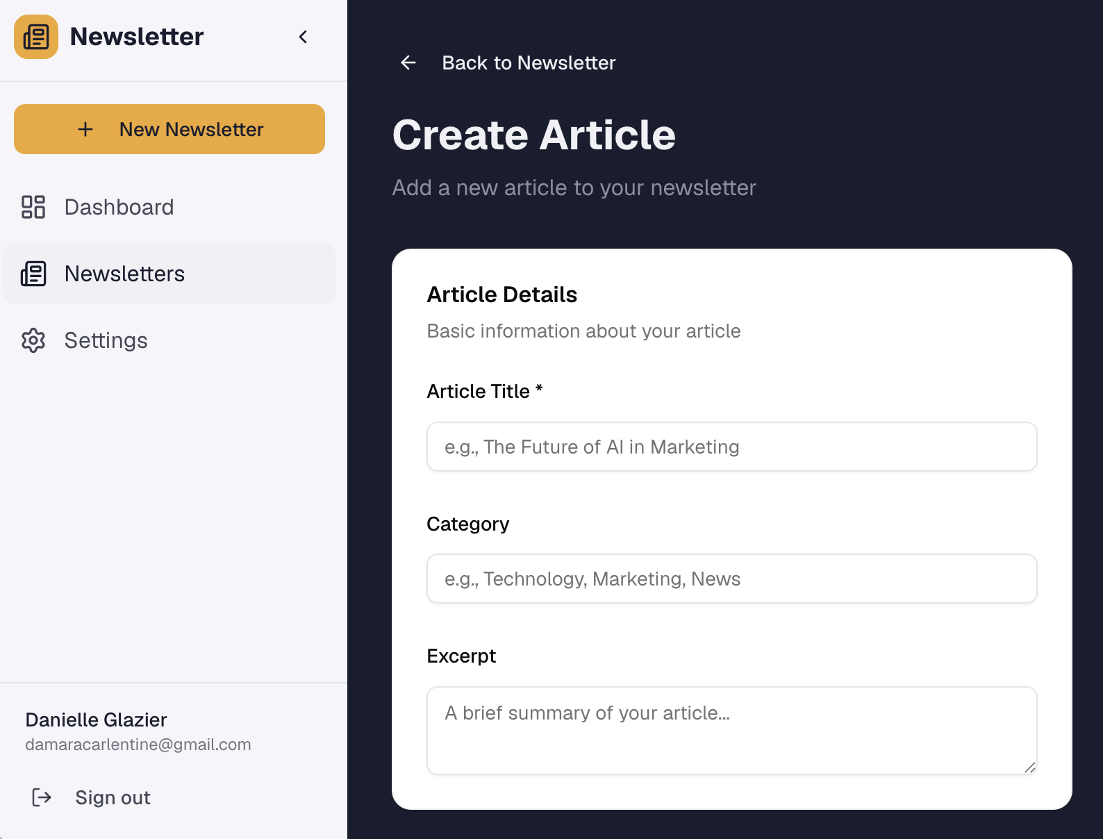 Boots builds your news articles, blogs, newsletters branded to your knowledge, your voice.